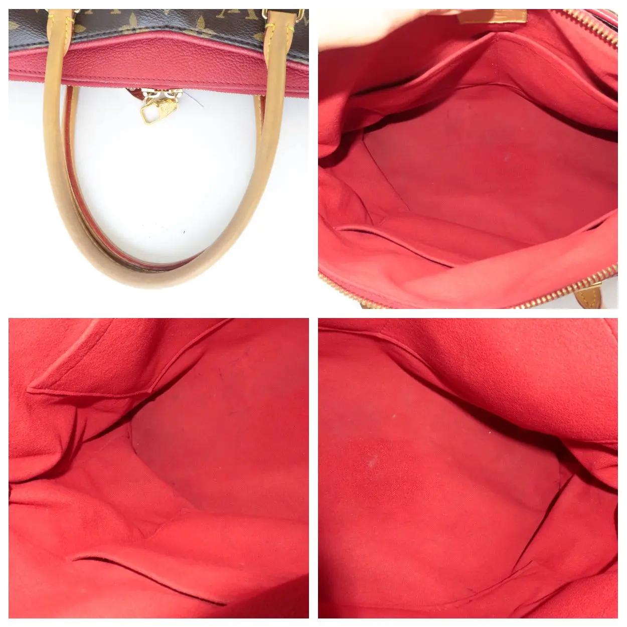 Louis Vuitton Cerise Monogram Canvas Pallas MM Bag - Image 15