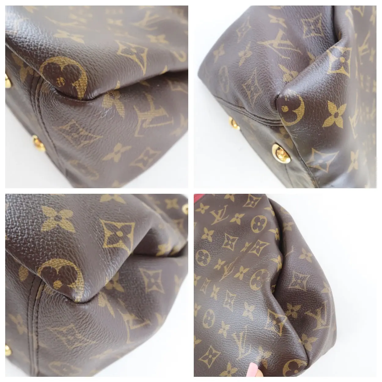 Louis Vuitton Cerise Monogram Canvas Pallas MM Bag - Image 17