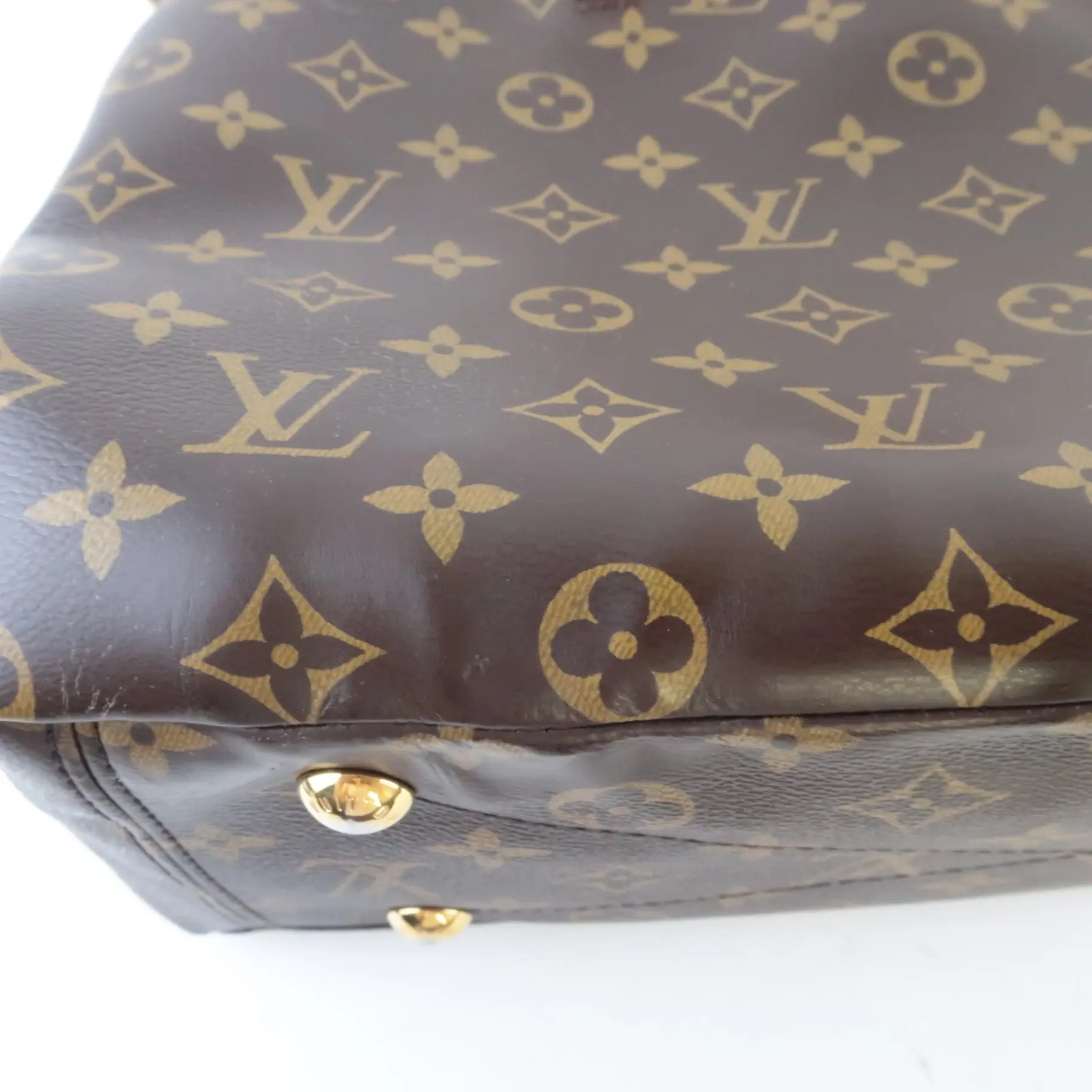 Louis Vuitton Cerise Monogram Canvas Pallas MM Bag - Image 9