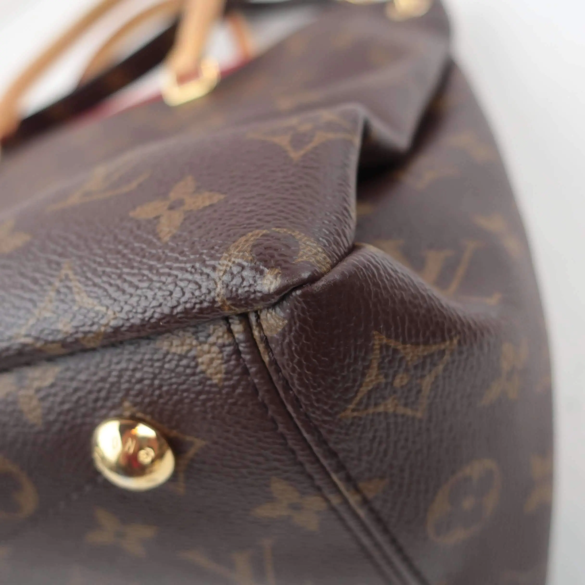 Louis Vuitton Cerise Monogram Canvas Pallas MM Bag - Image 11