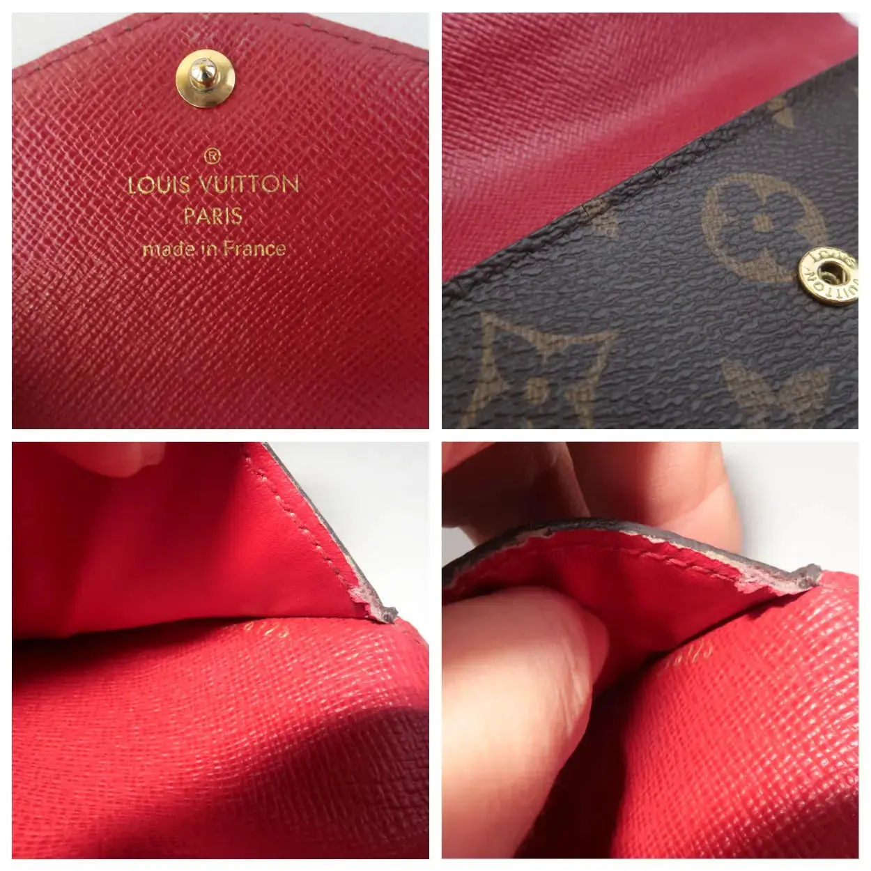 Louis Vuitton Cerise Red Retiro Daily Organizer (726) - Image 10