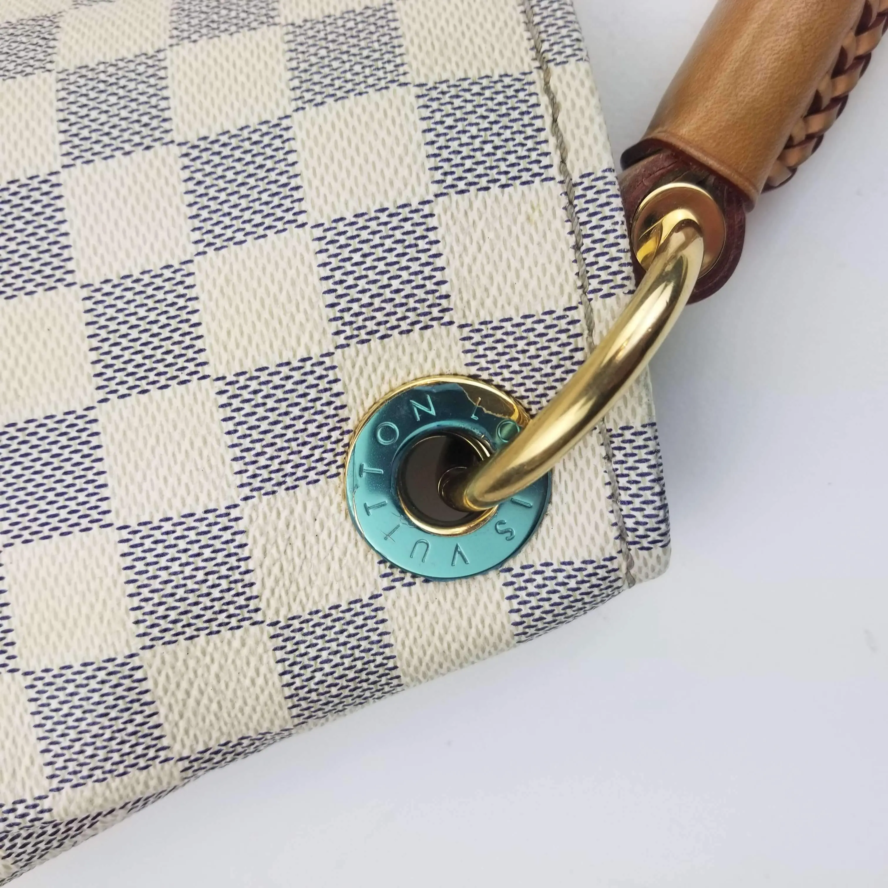Louis Vuitton Damier Azur Canvas Artsy MM Bag - Image 10