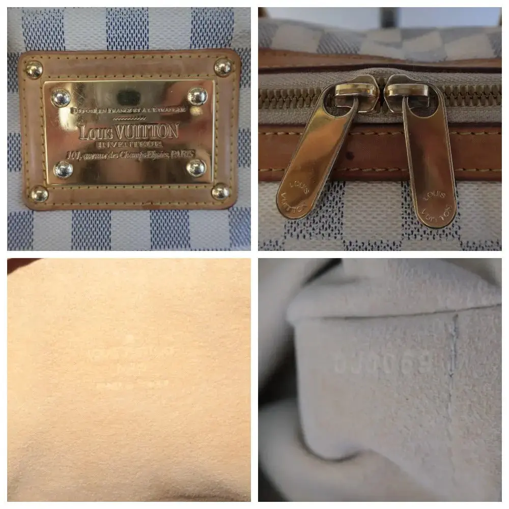 Louis Vuitton Damier Azur Canvas Berkeley Bag - Image 10
