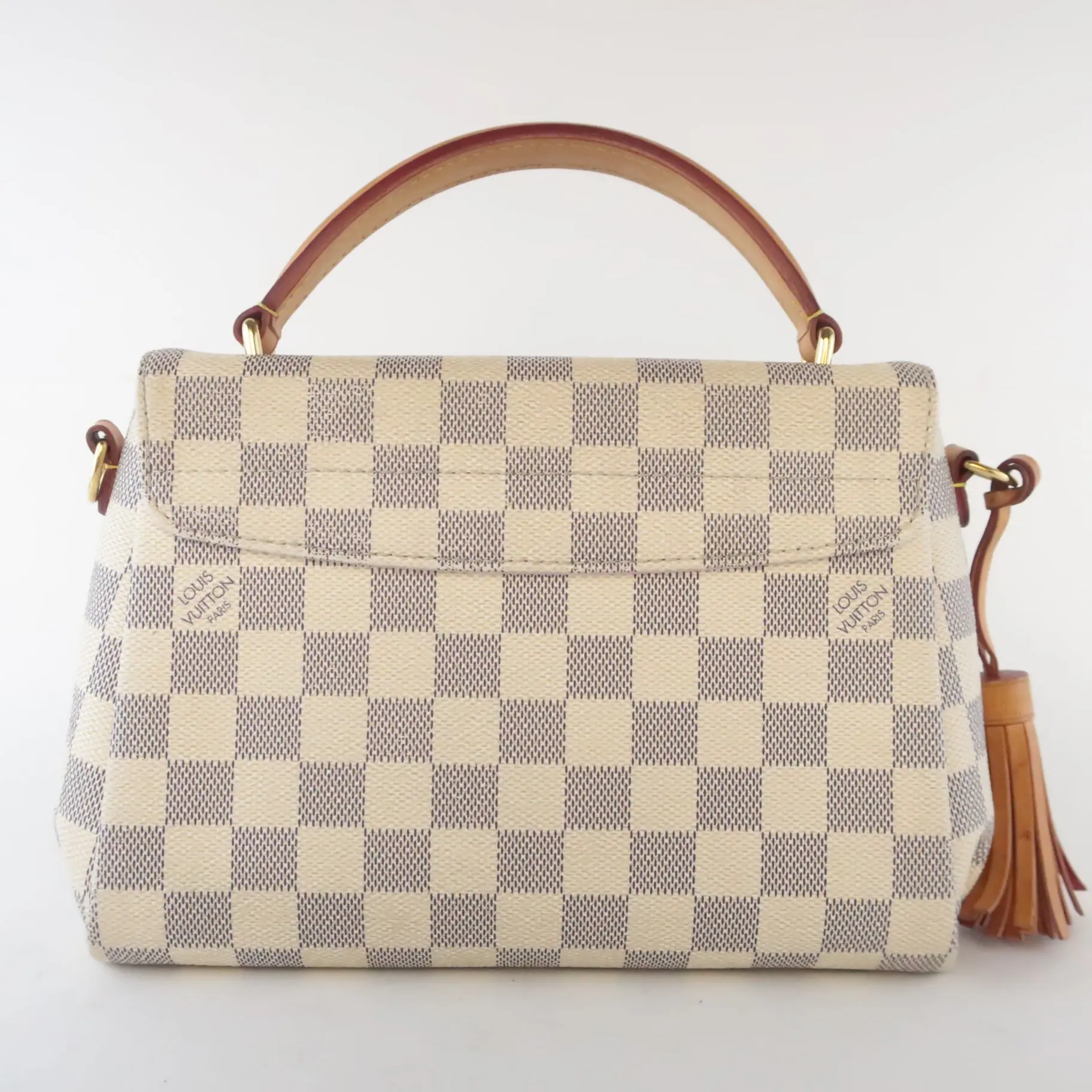 Louis Vuitton Damier Azur Canvas Croisette Crossbody Bag - Image 5