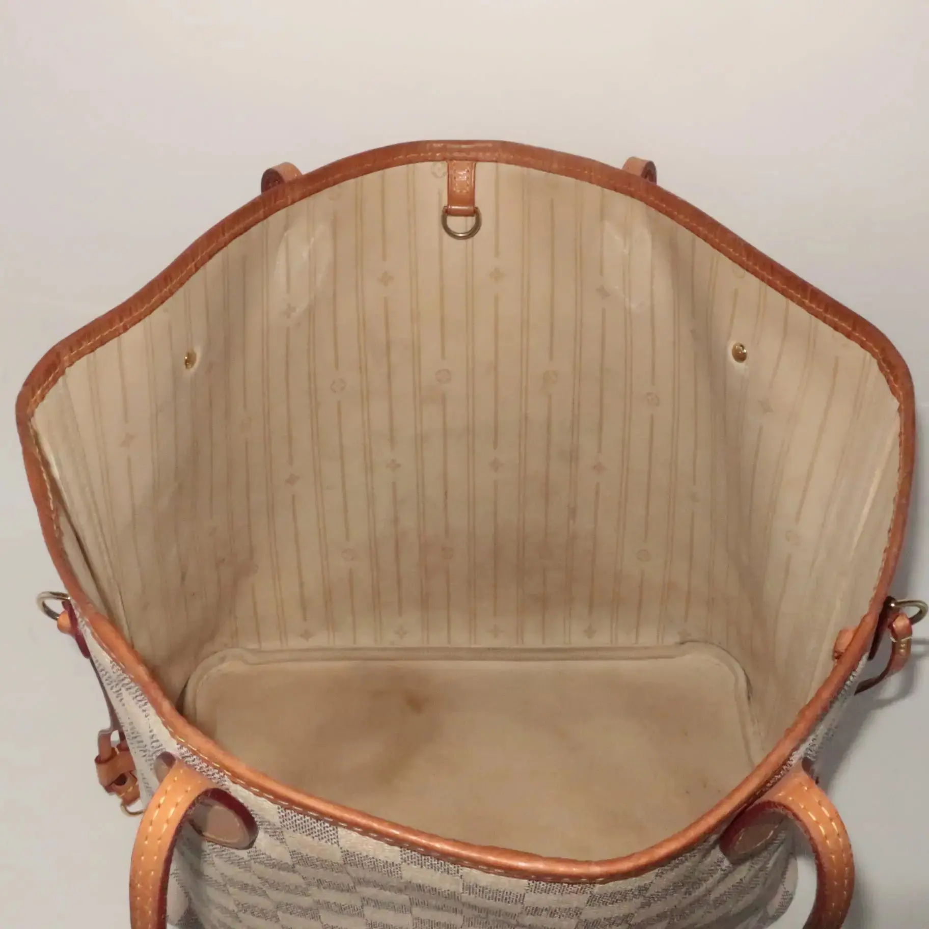 Louis Vuitton Damier Azur Neverfull MM Shoulder bag - Image 12