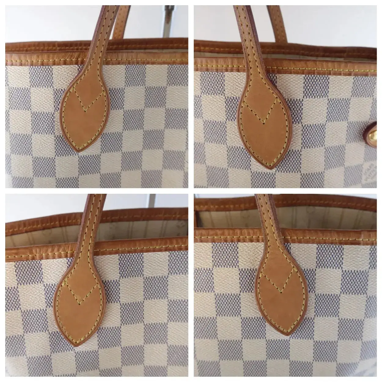 Louis Vuitton Damier Azur Neverfull MM Shoulder bag - Image 33
