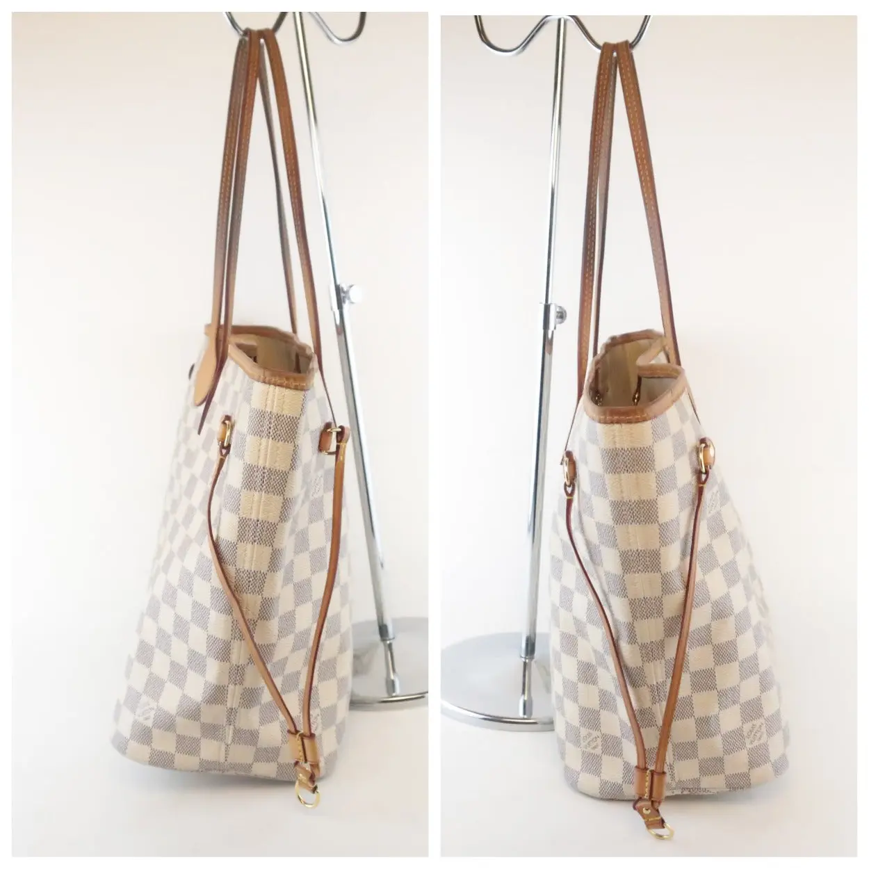 Louis Vuitton Damier Azur Neverfull MM Shoulder bag - Image 34