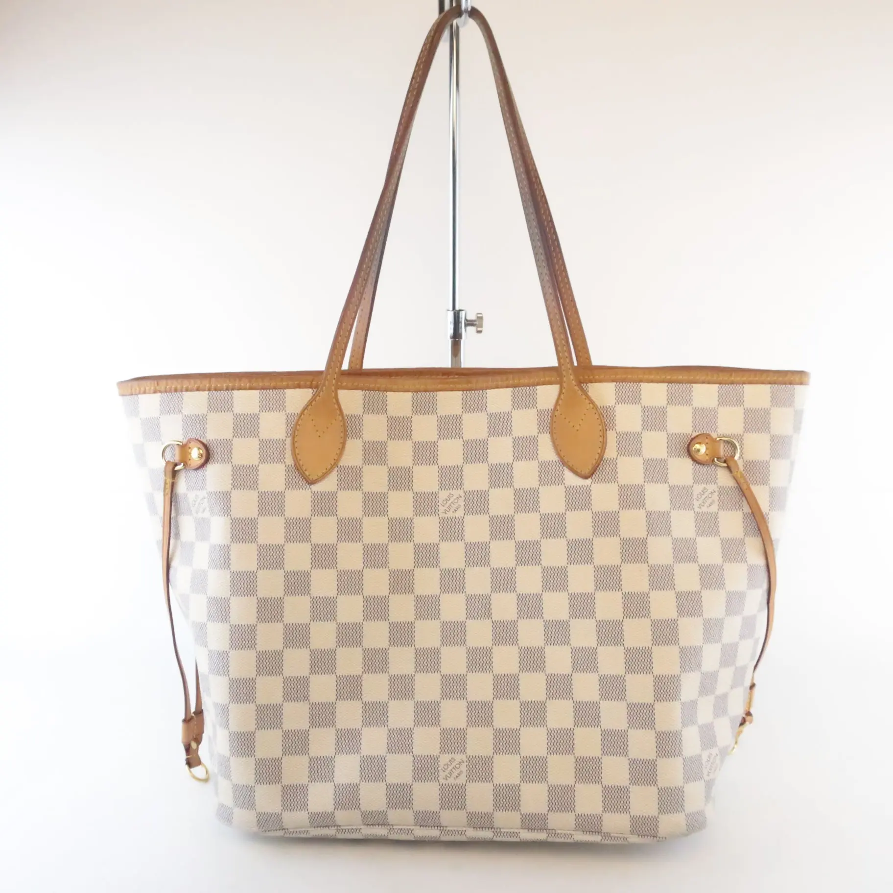 Louis Vuitton Damier Azur Neverfull MM Shoulder bag - Image 4