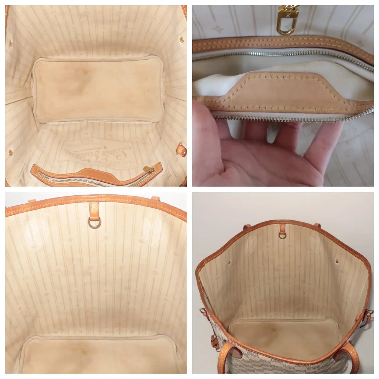 Louis Vuitton Damier Azur Neverfull MM Shoulder bag - Image 42