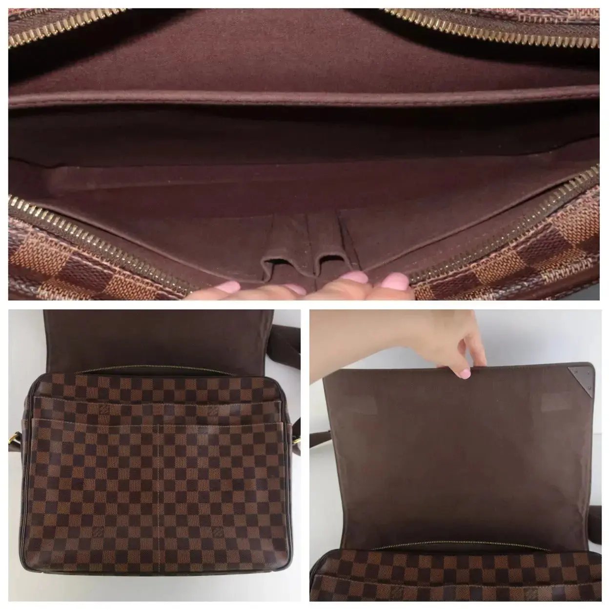 Louis Vuitton Damier Shelton GM Bag - Image 12