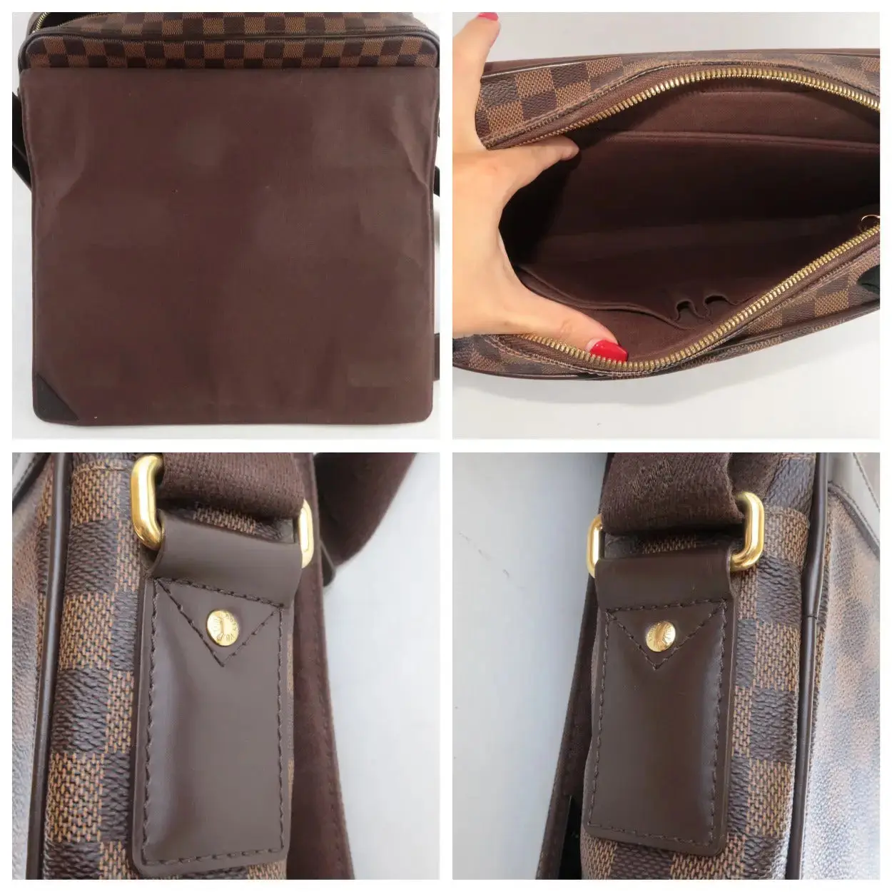 Louis Vuitton Damier Ebene Shelton Messenger - Image 8