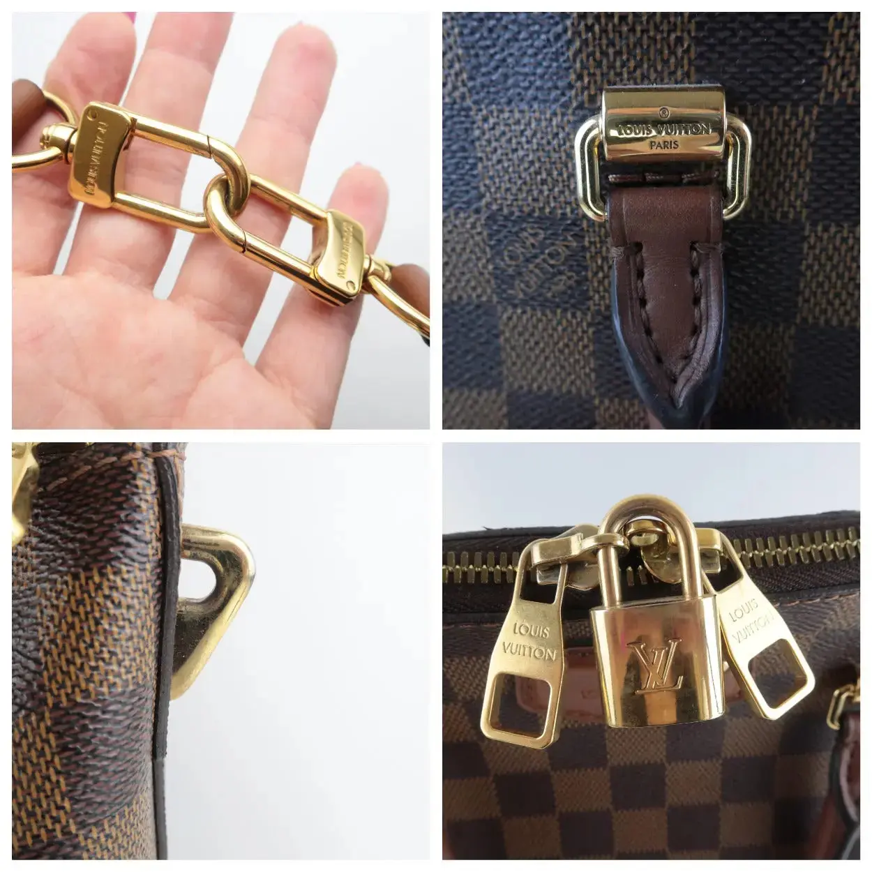 Louis Vuitton Belmont Damier Ebene Shoulder Bag - Image 17