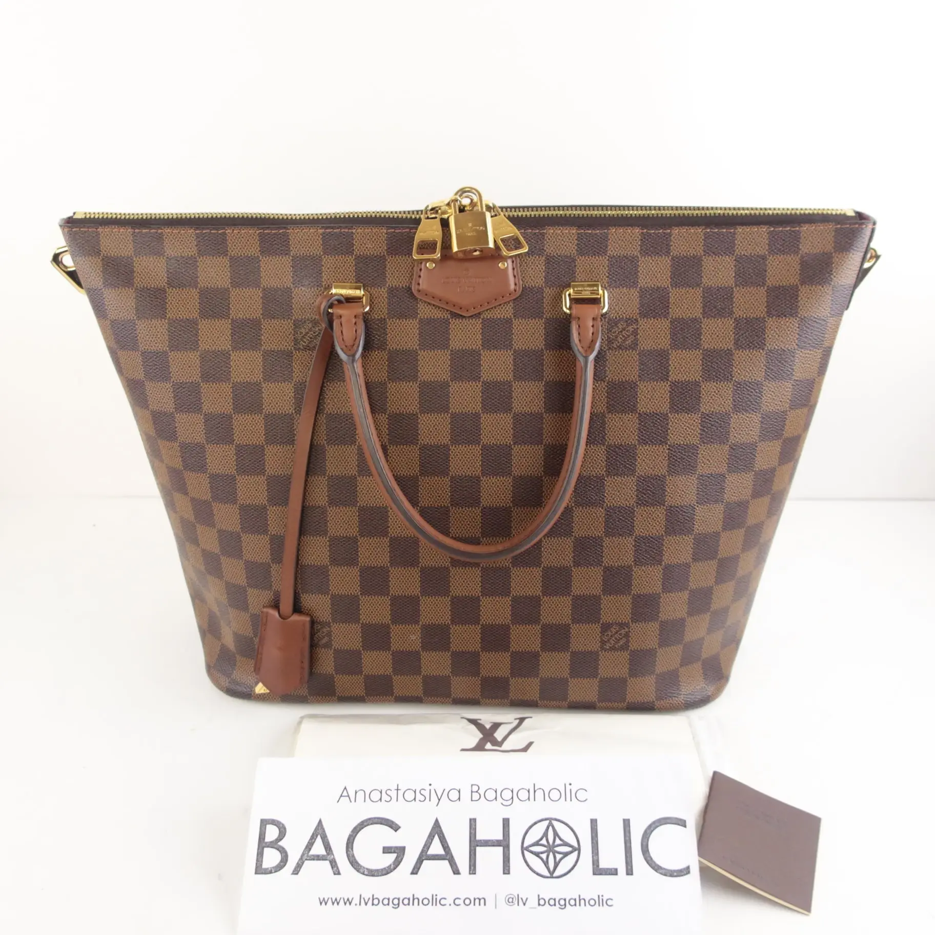 Louis Vuitton Damier Ebene Belmont Bag - Image 2
