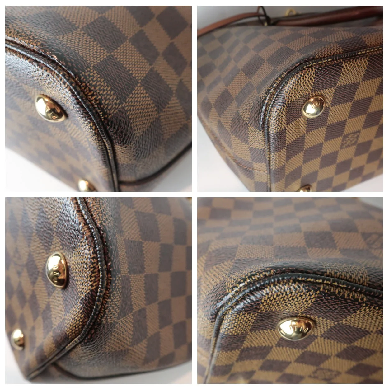 Louis Vuitton Damier Ebene Belmont Tote - Image 16