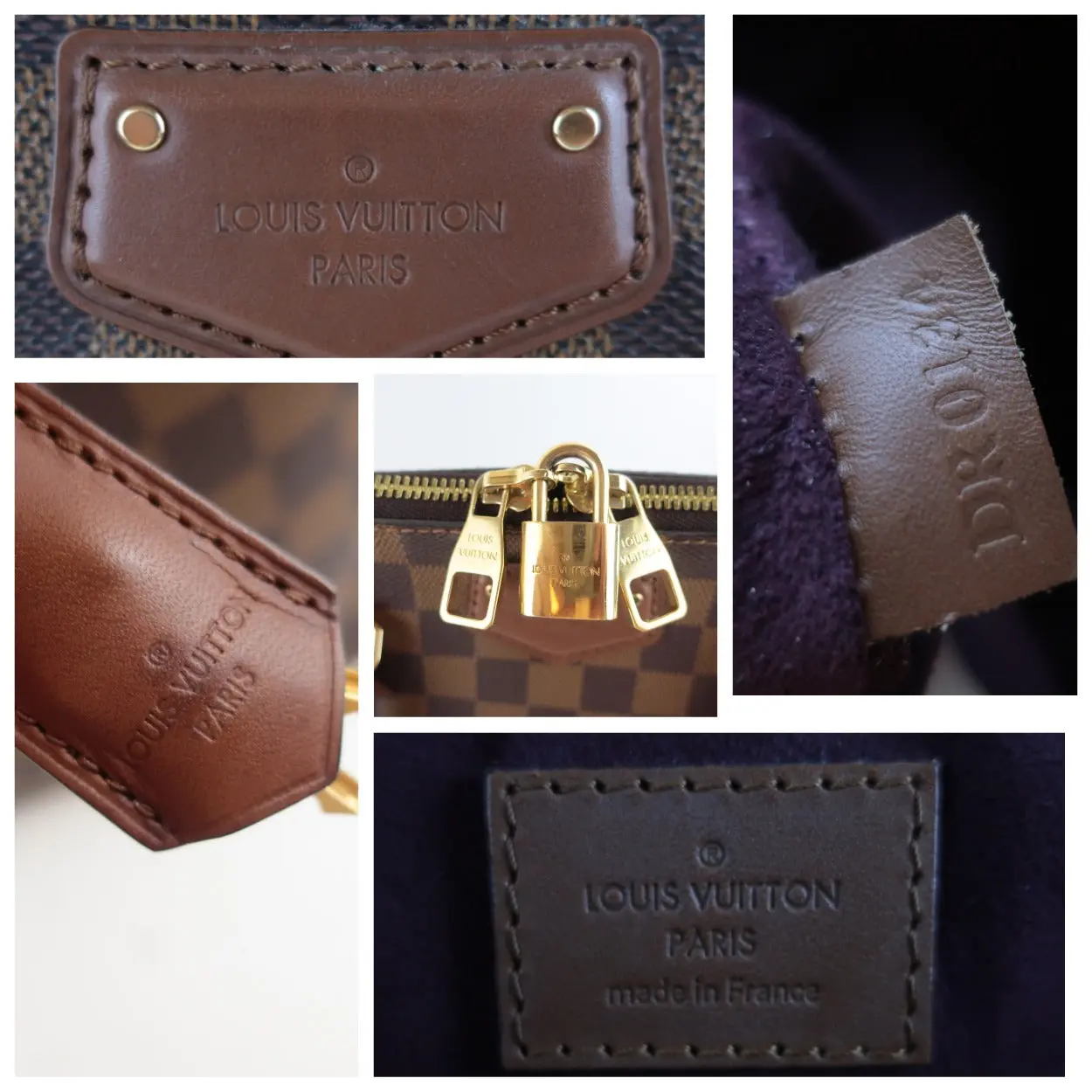 Louis Vuitton Damier Ebene Belmont Bag - Image 8