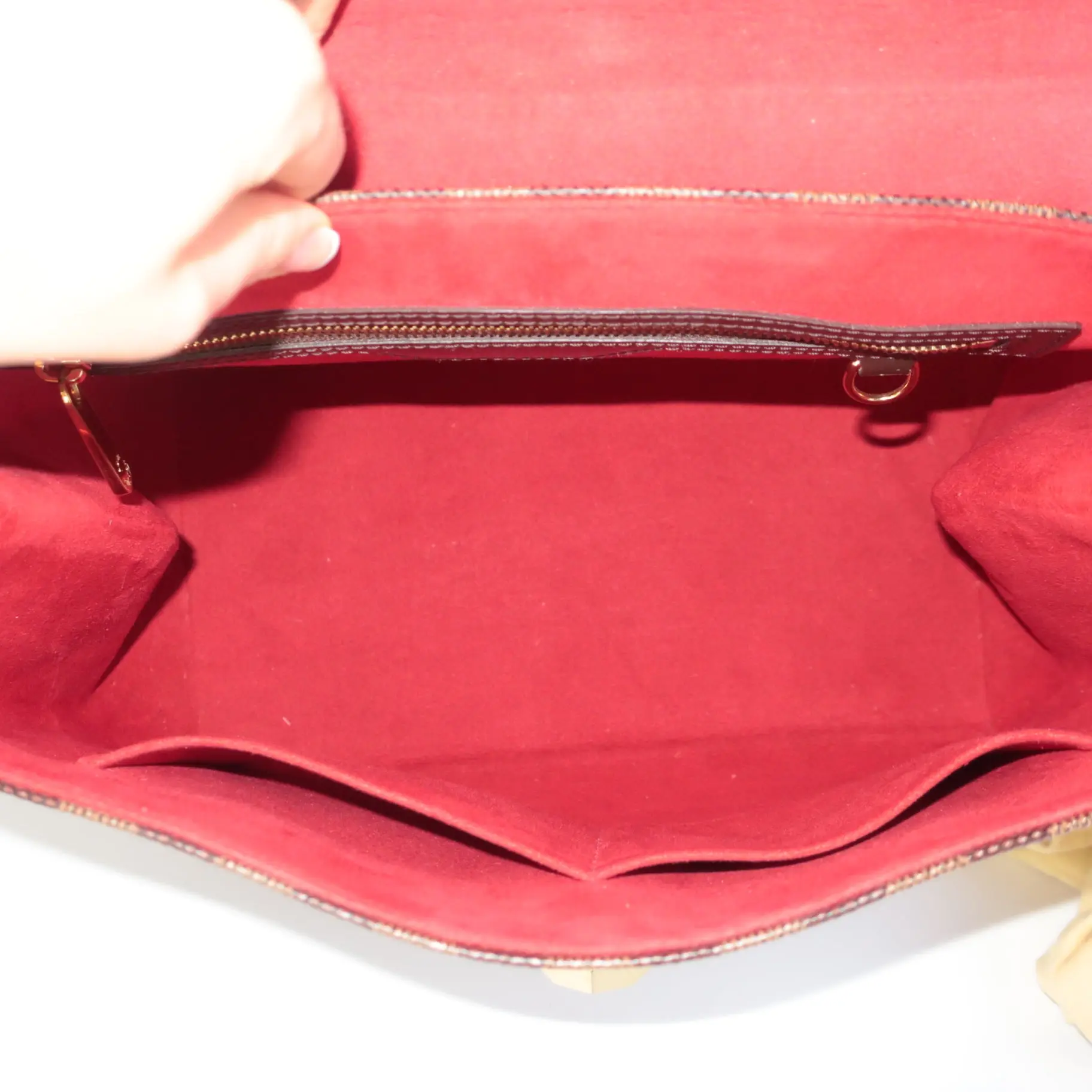 Louis Vuitton Large Damier Ebene Bergamo GM shoulder bag - Image 12