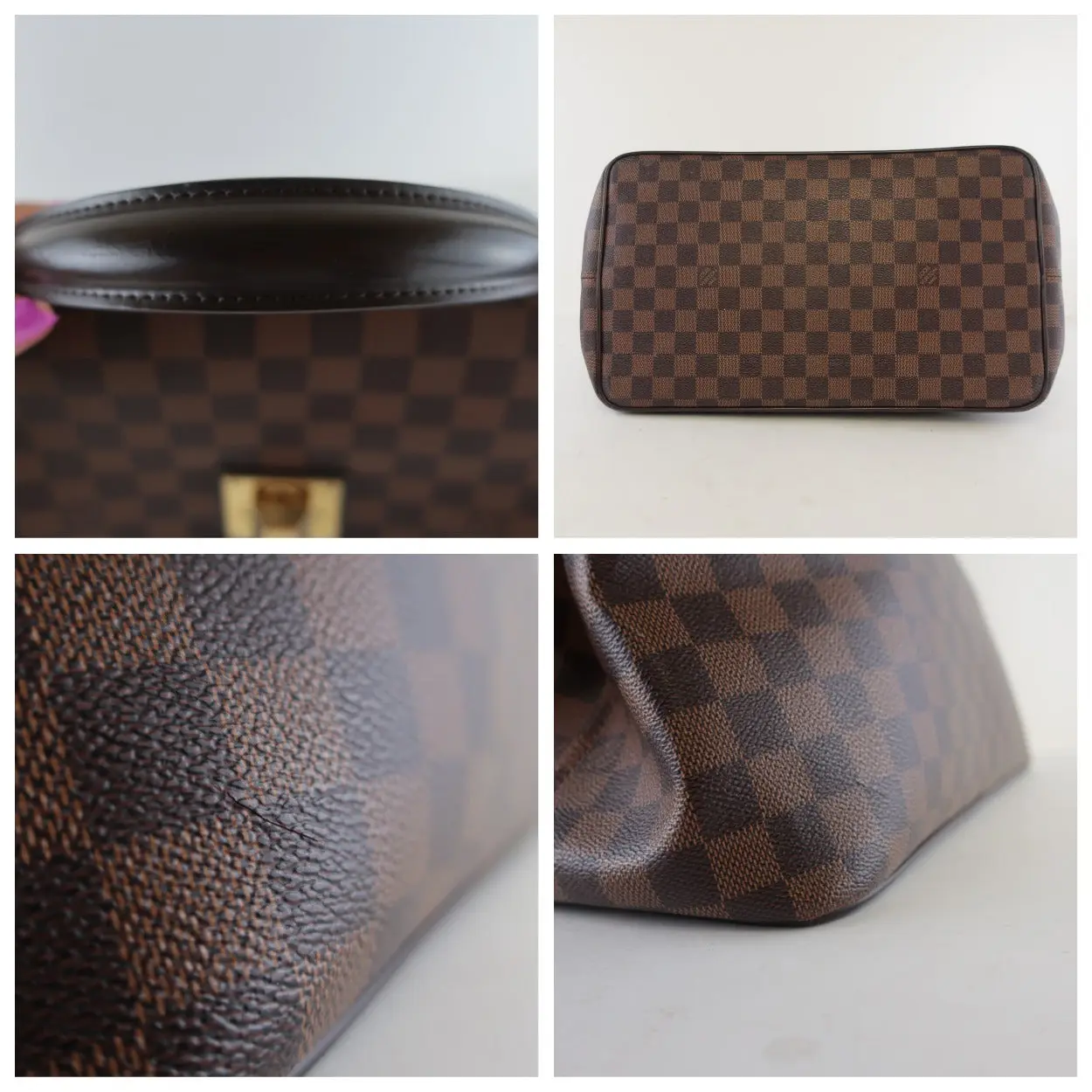 Louis Vuitton Large Damier Ebene Bergamo GM bag - Image 19