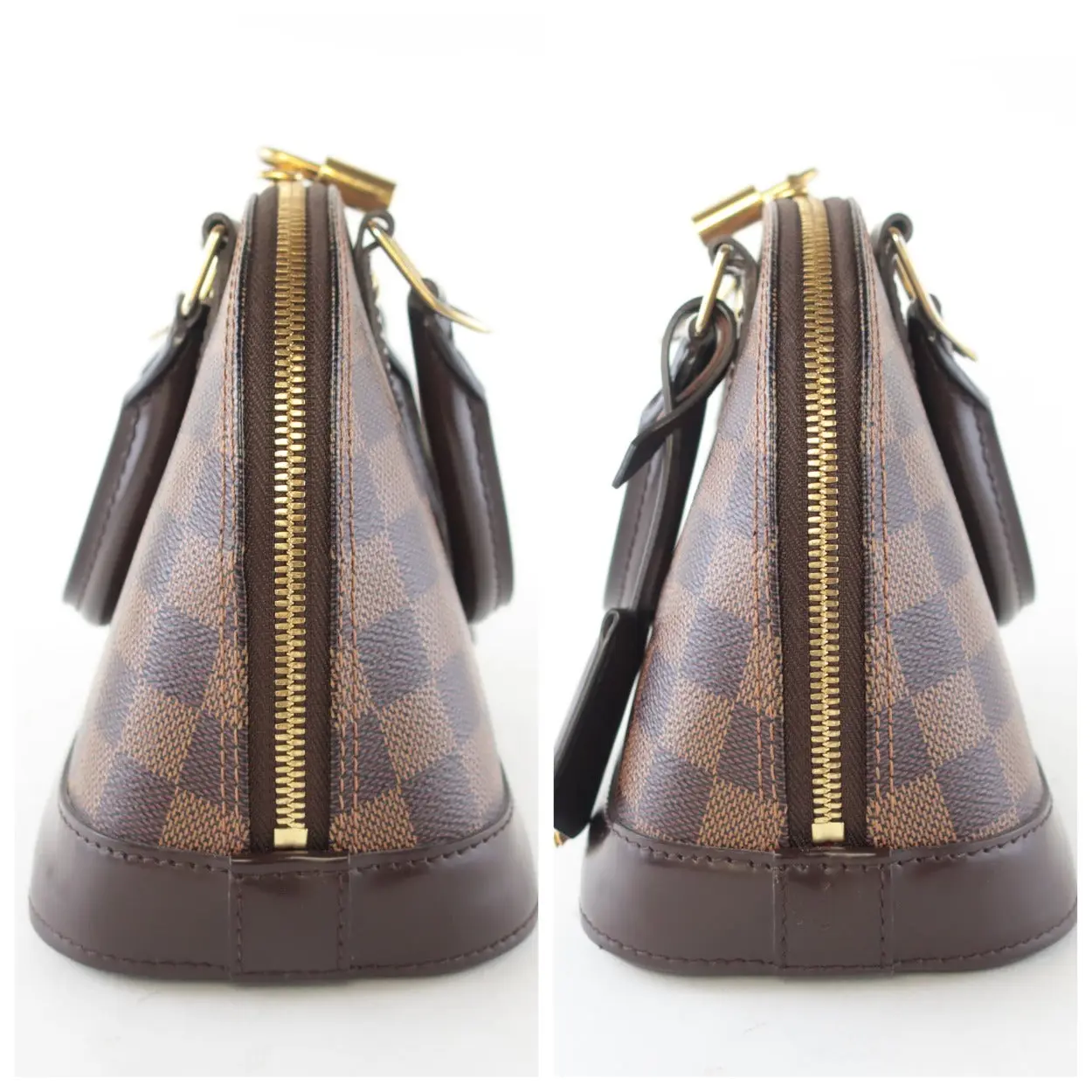 Louis Vuitton Damier Ebene Canvas Alma BB Bag - Image 3