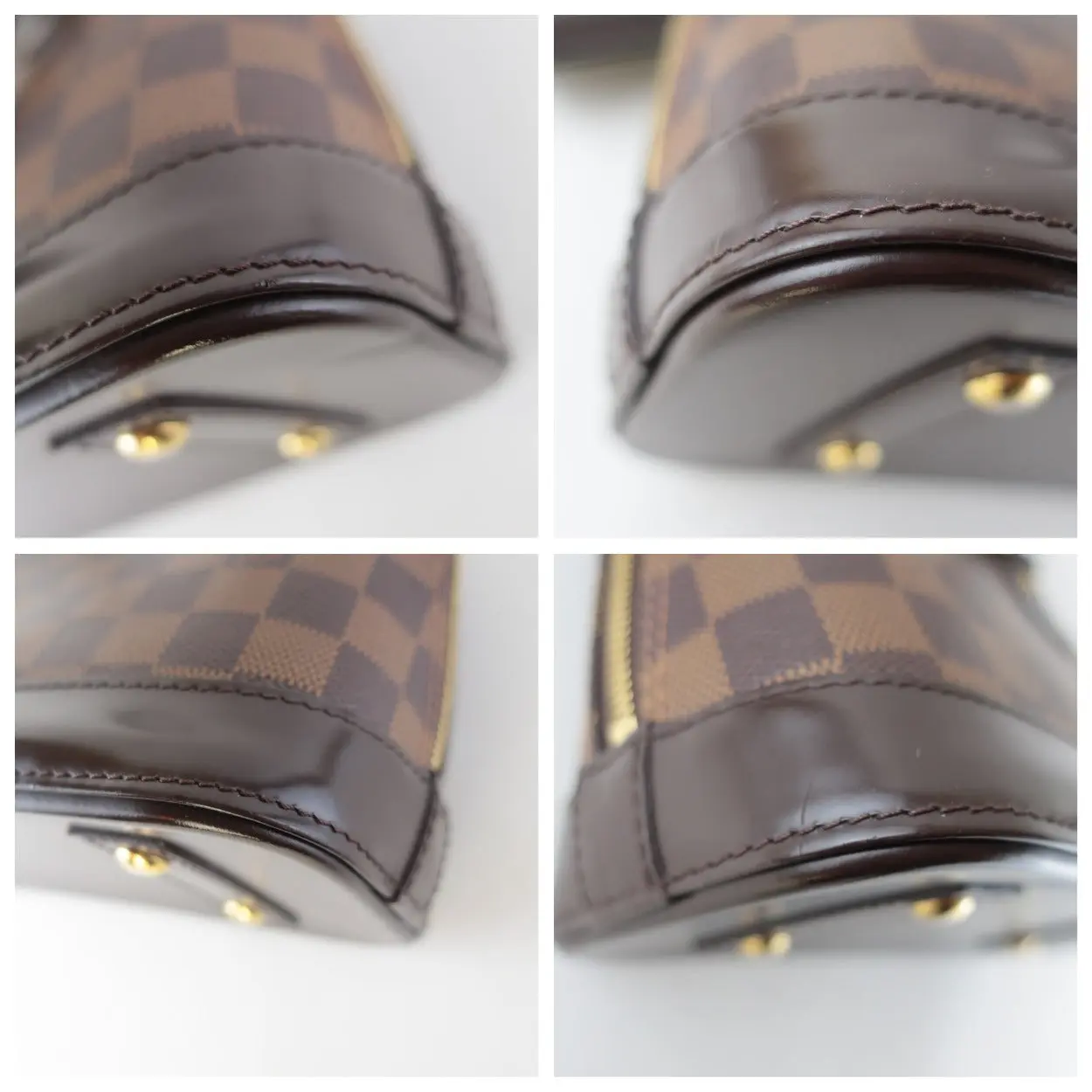 Louis Vuitton Damier Ebene Canvas Alma BB Bag - Image 8
