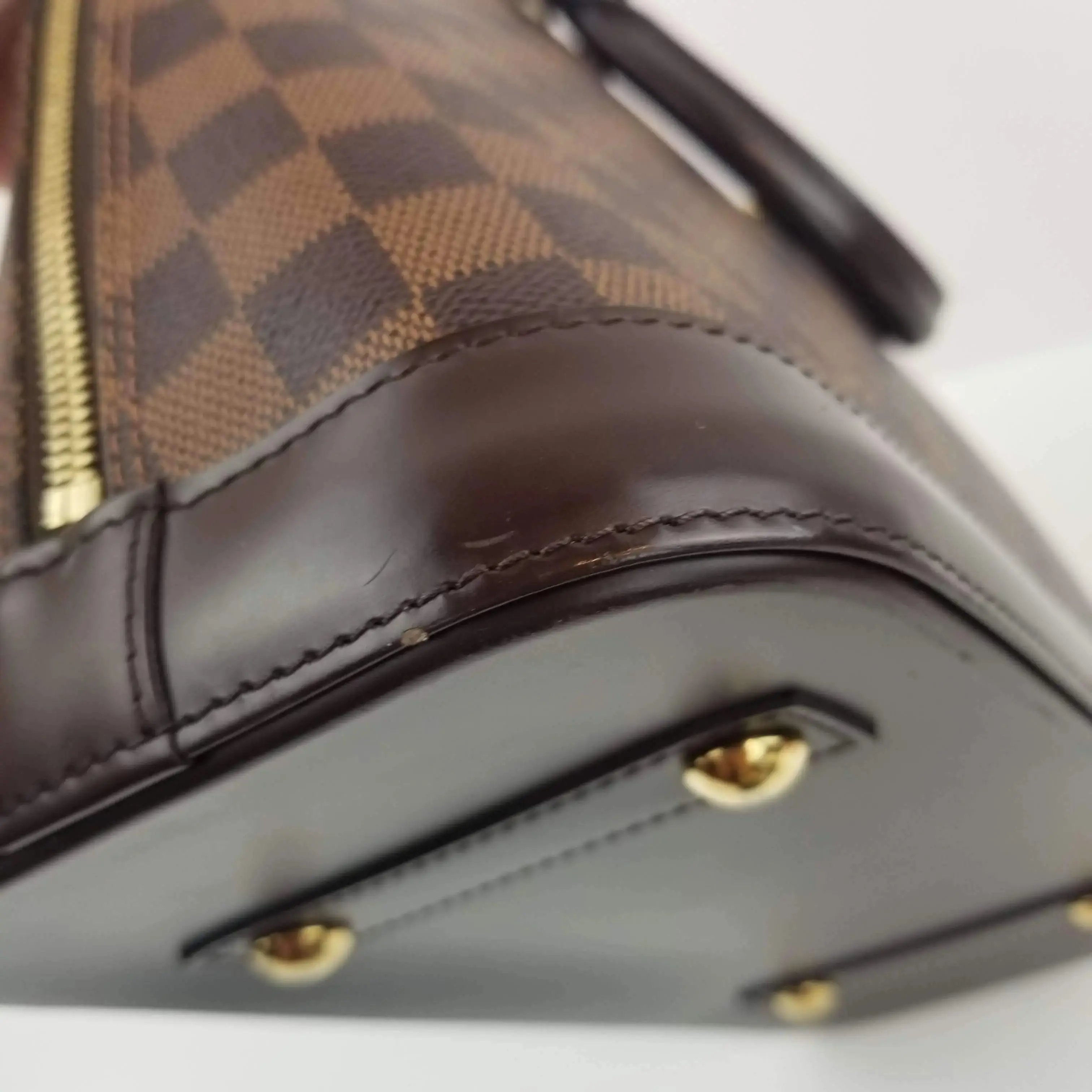Louis Vuitton Damier Ebene Canvas Alma PM Bag - Image 10