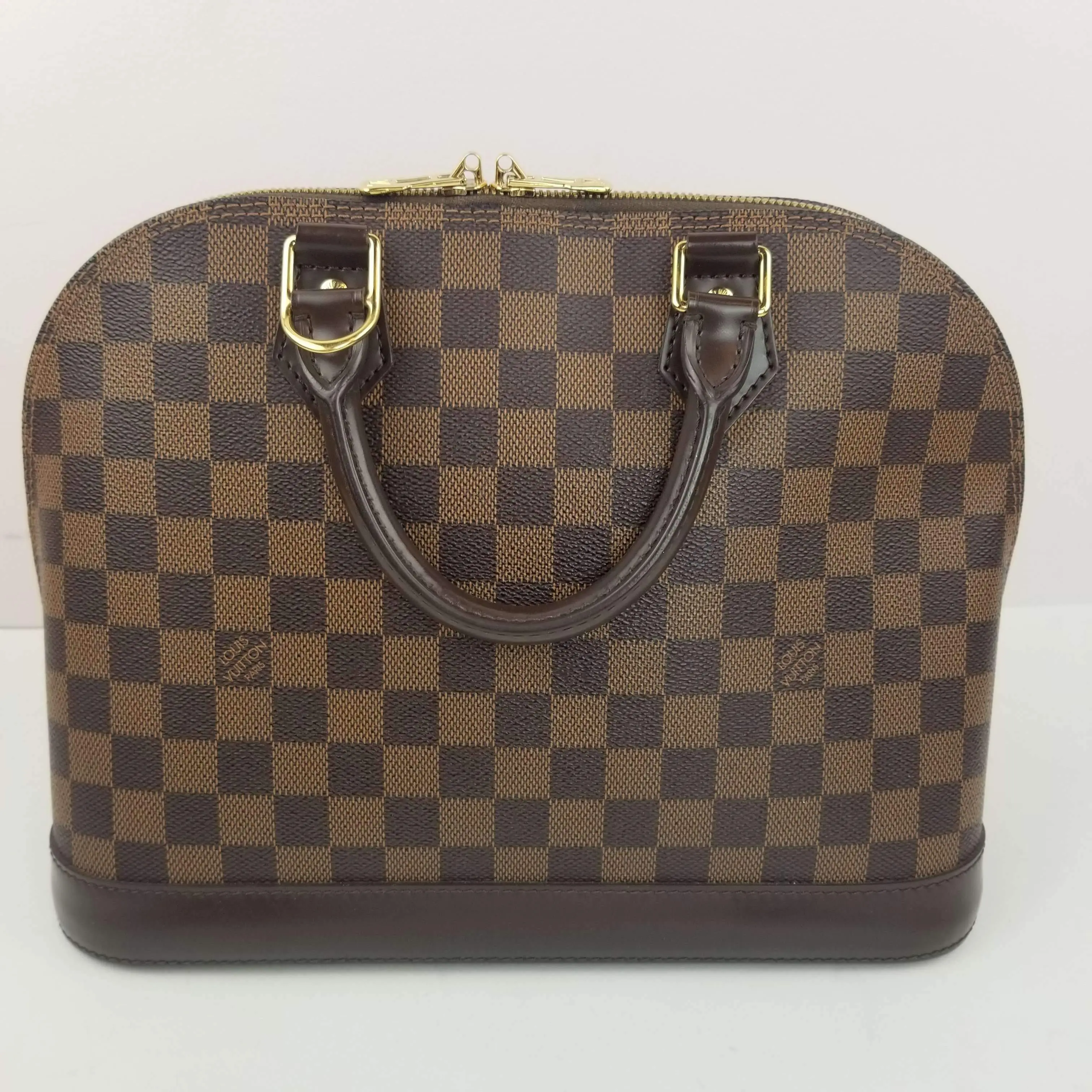 Louis Vuitton Damier Ebene Canvas Alma PM Bag - Image 2
