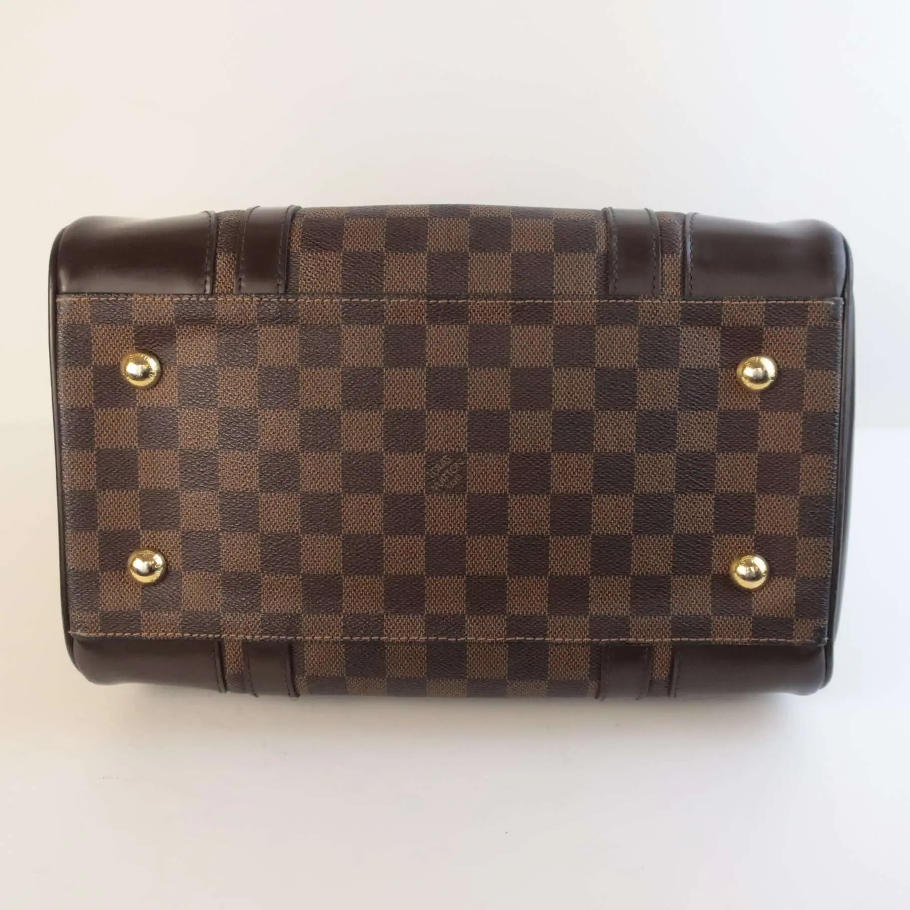 Louis Vuitton Damier Ebene Canvas Berkeley Handbag - Image 4