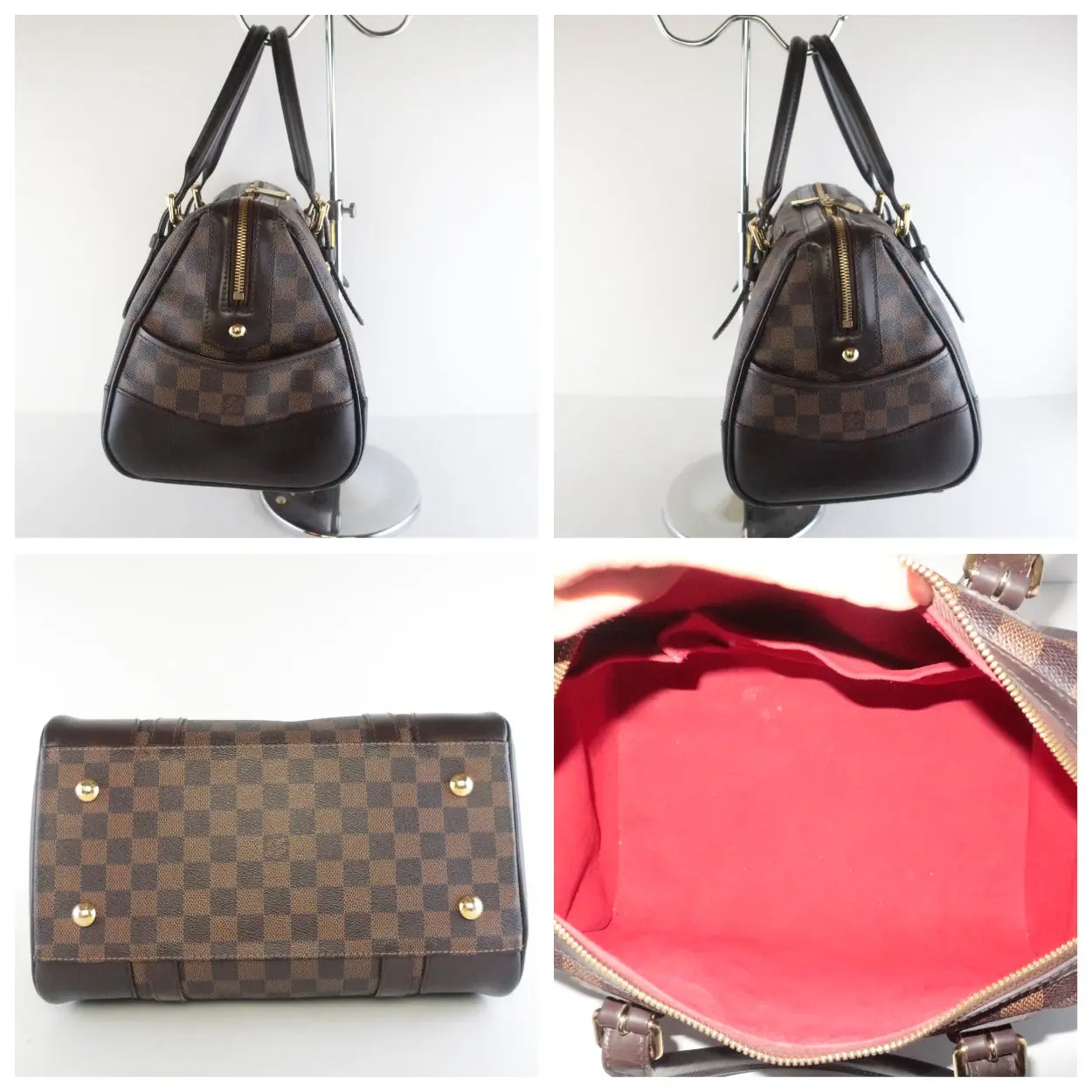 Louis Vuitton Damier Ebene Canvas Berkeley Handbag - Image 11