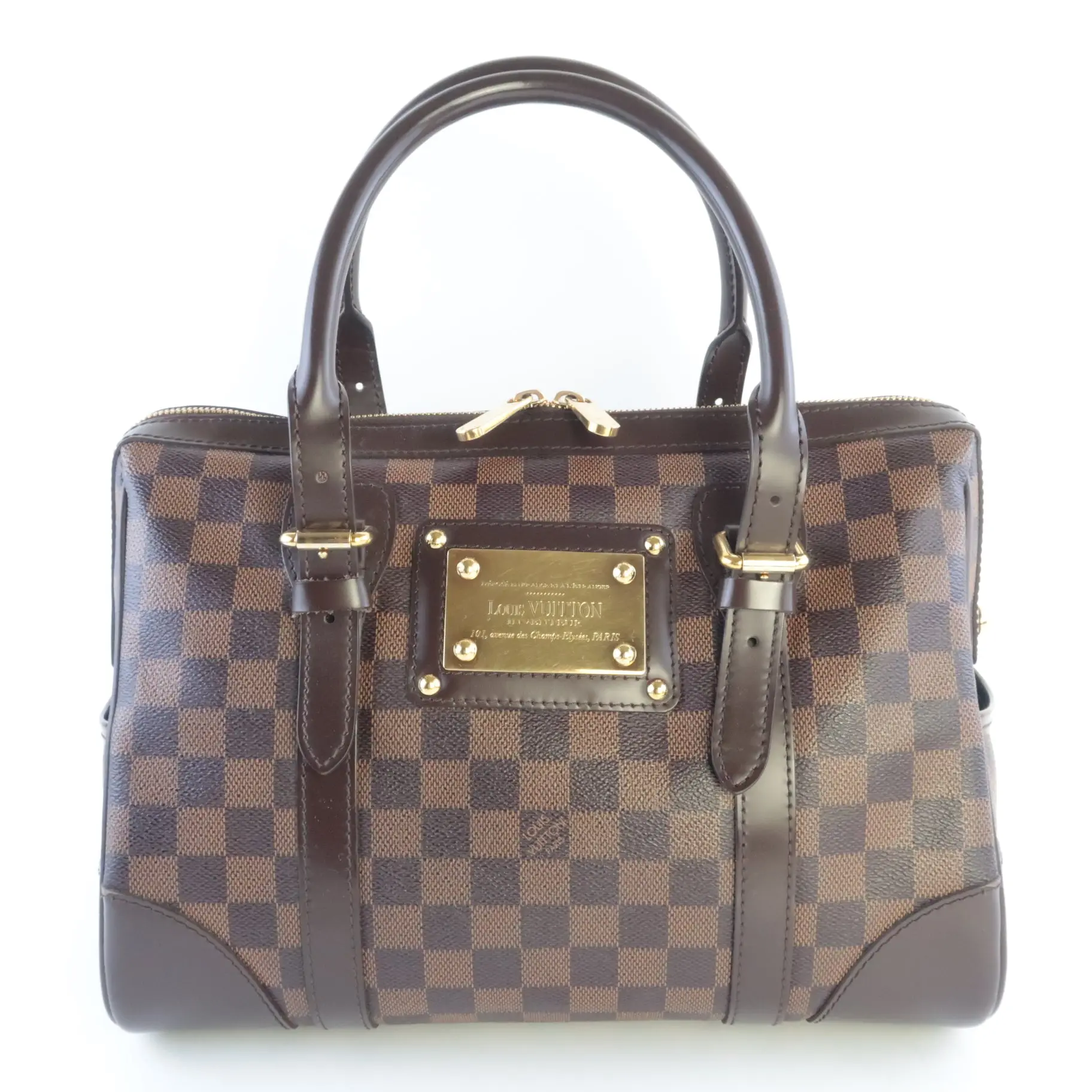 Louis Vuitton Damier Ebene Berkeley Handbag - Image 2