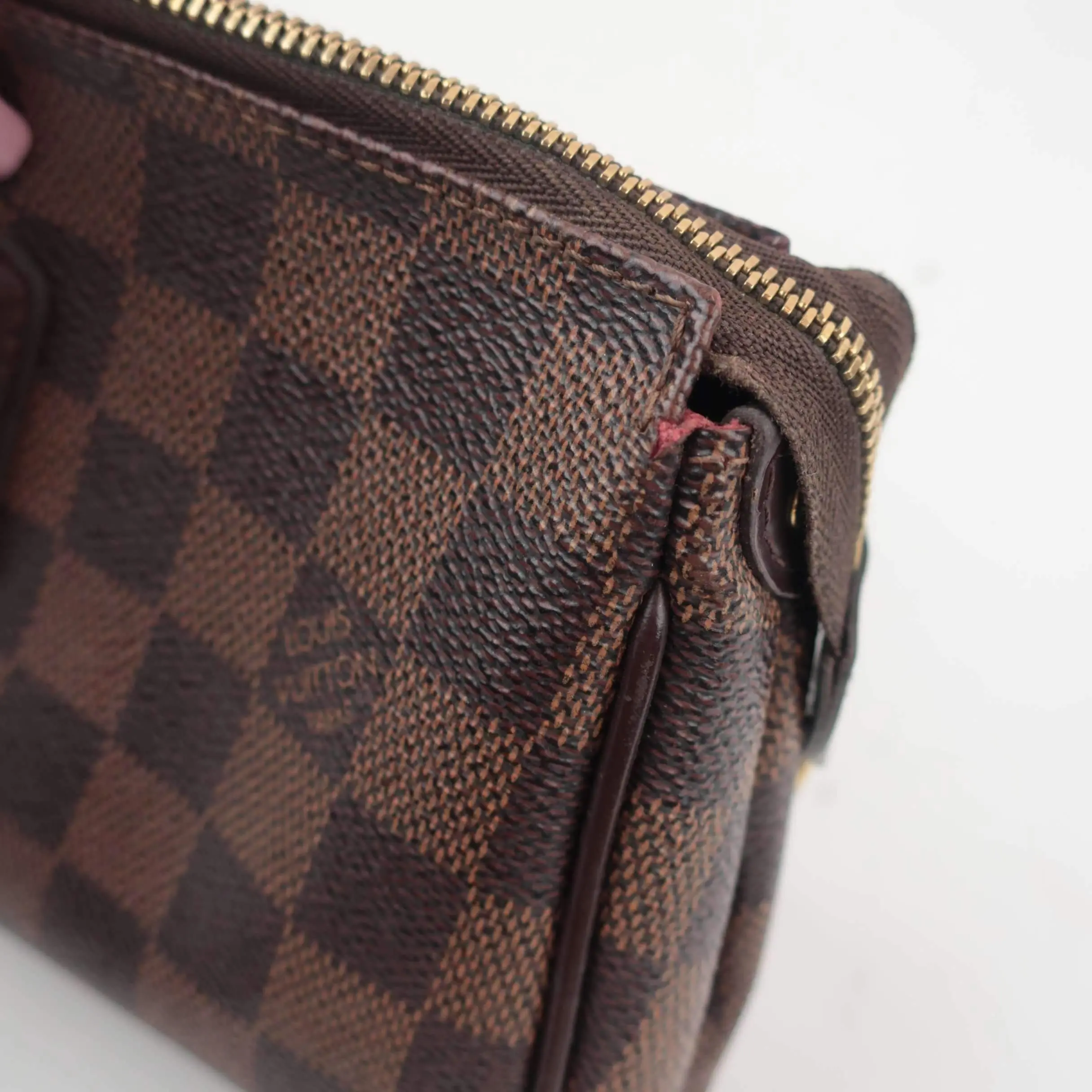 Louis Vuitton Damier Ebene Canvas Eva Clutch Bag - Image 49