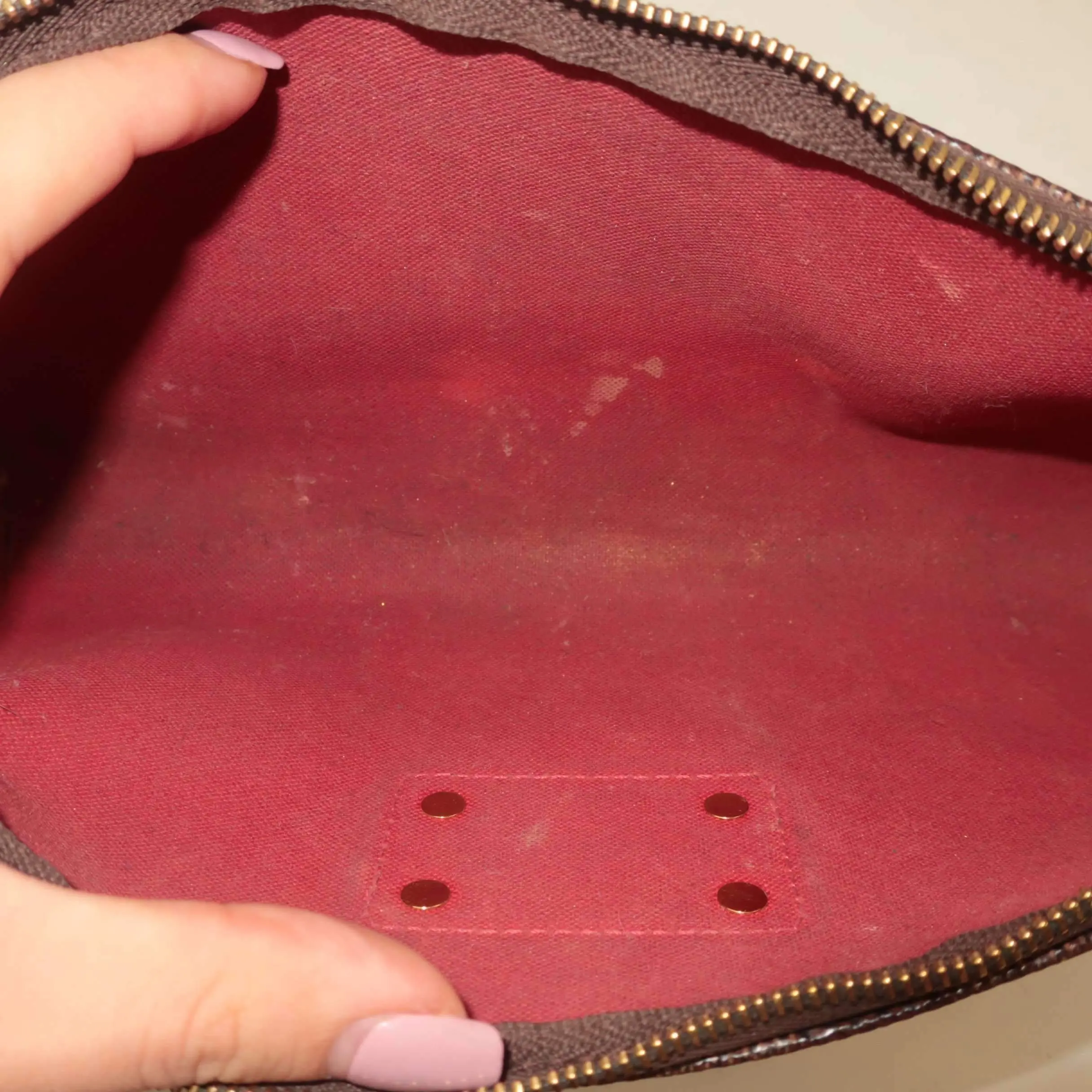 Louis Vuitton Damier Ebene Canvas Eva Clutch Bag - Image 58