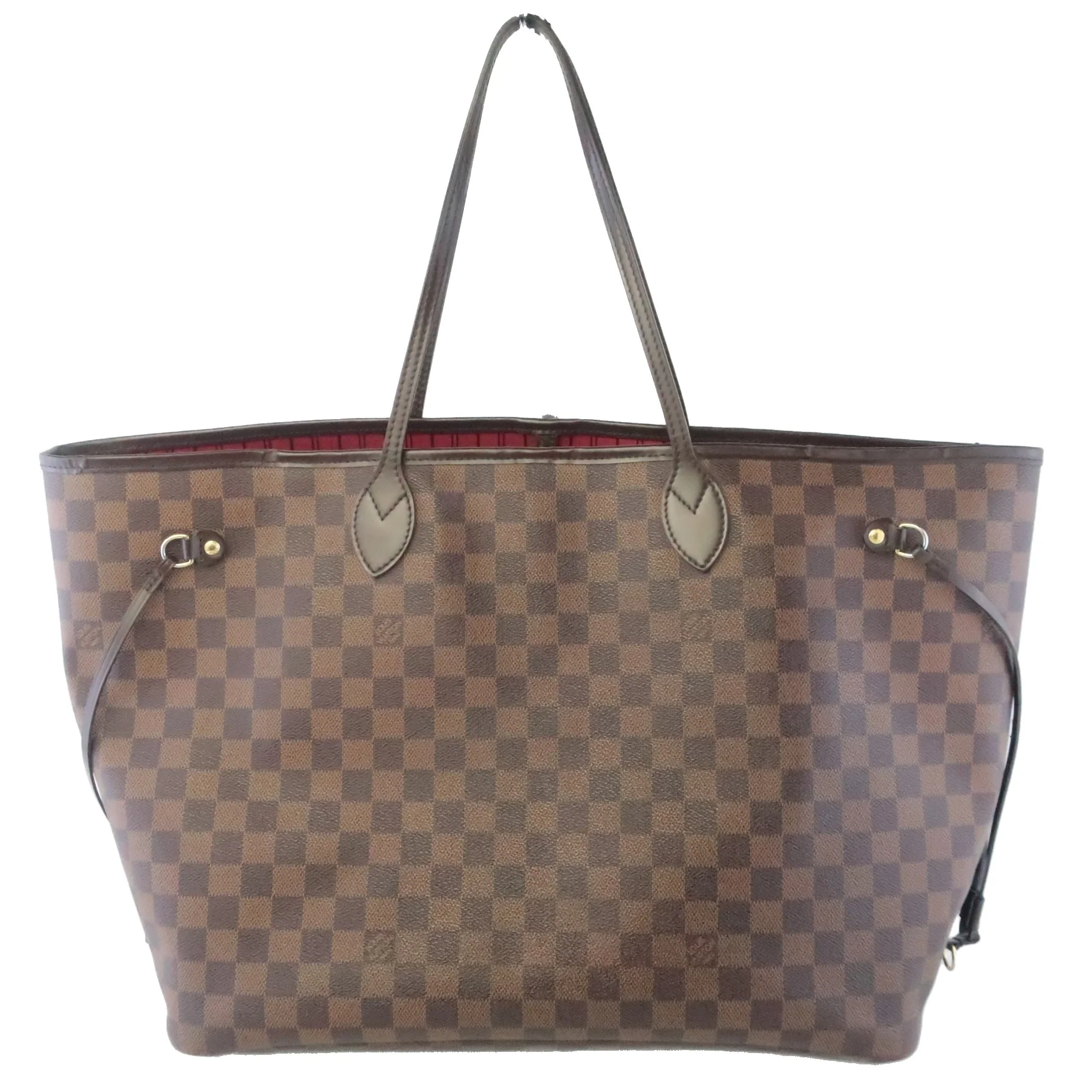 Louis Vuitton Damier Ebene Canvas Neverfull GM Shoulder Bag - Image 2