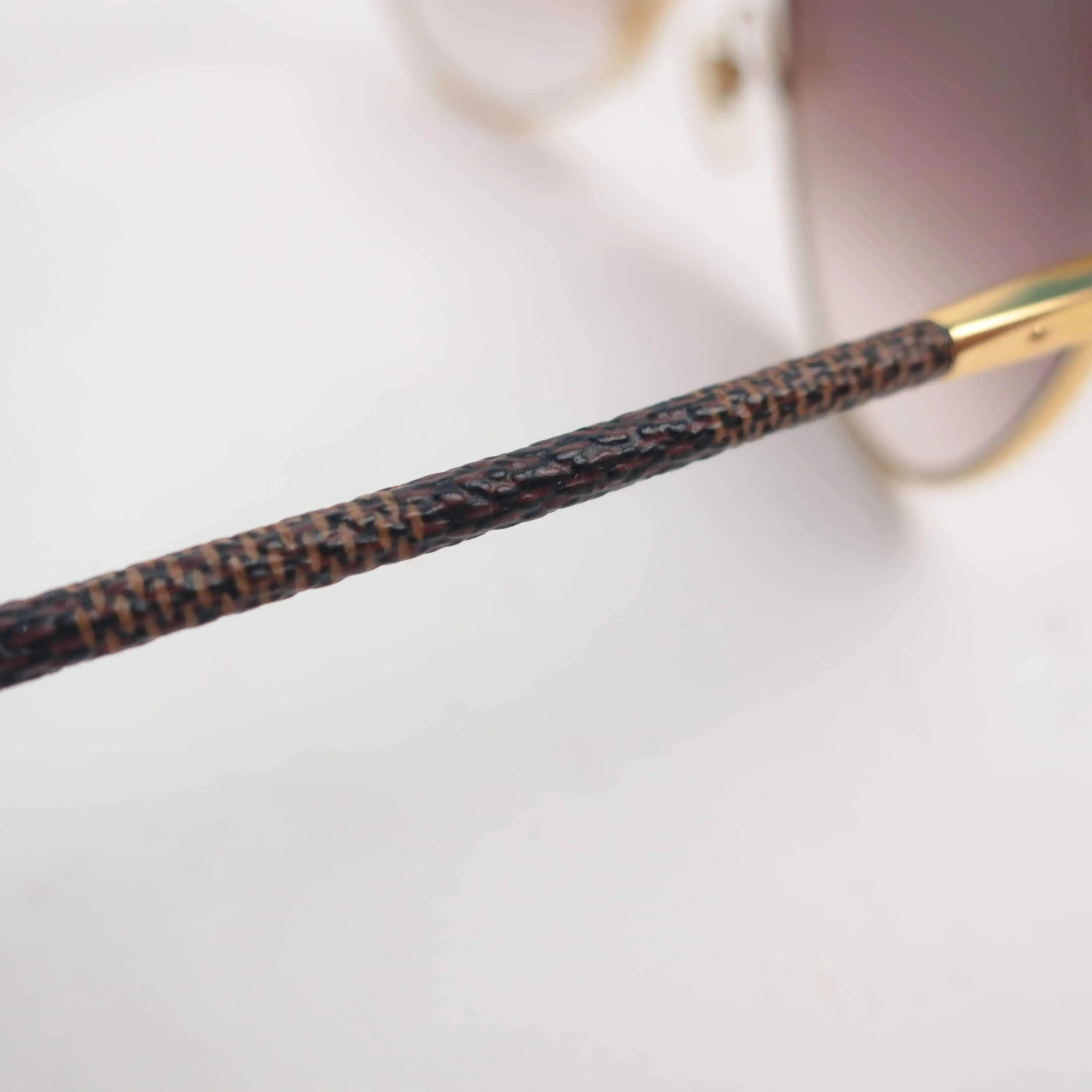 Louis Vuitton Damier Ebene Conspiration Pilote Sunglasses - Image 13