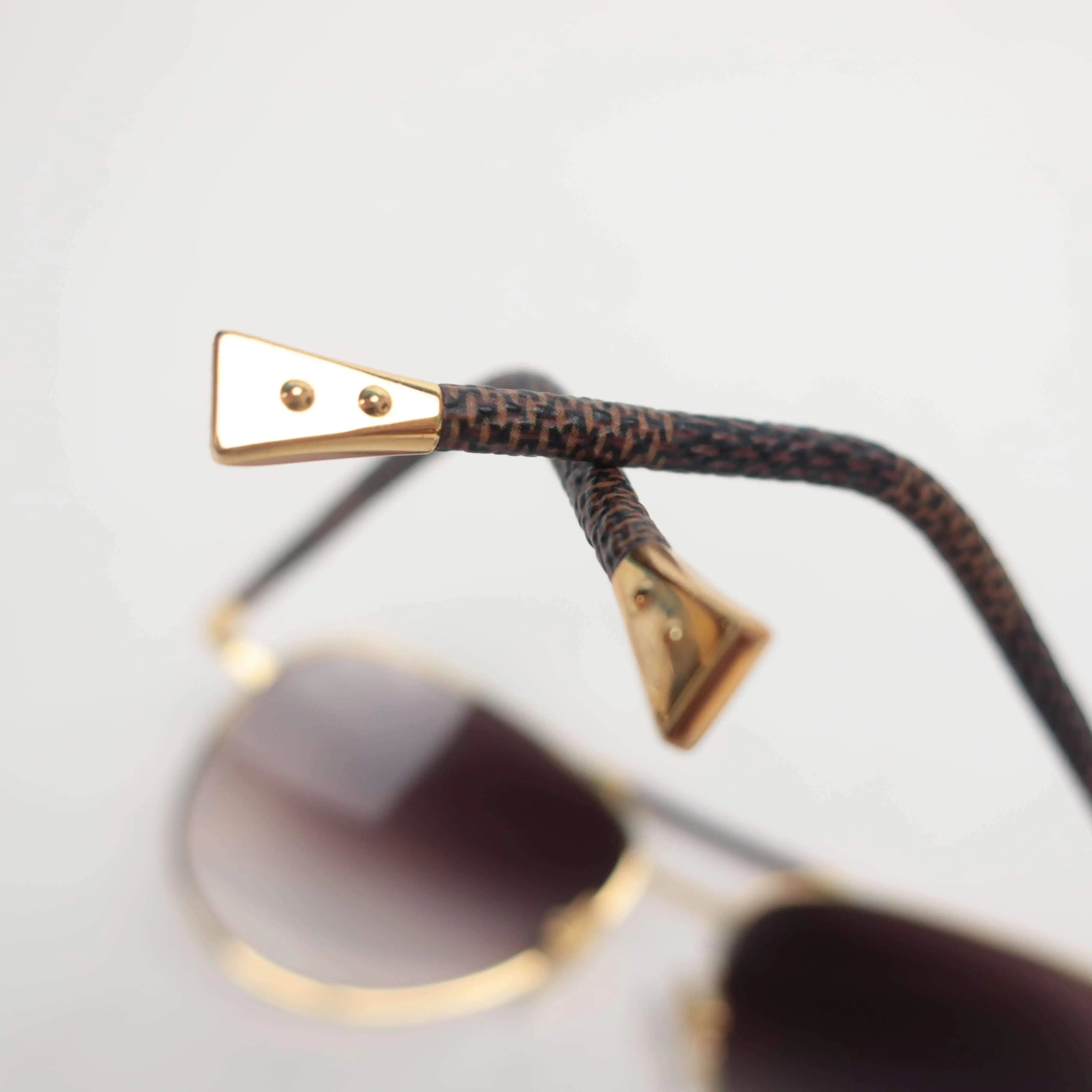 Louis Vuitton Damier Ebene Conspiration Pilote Sunglasses - Image 14