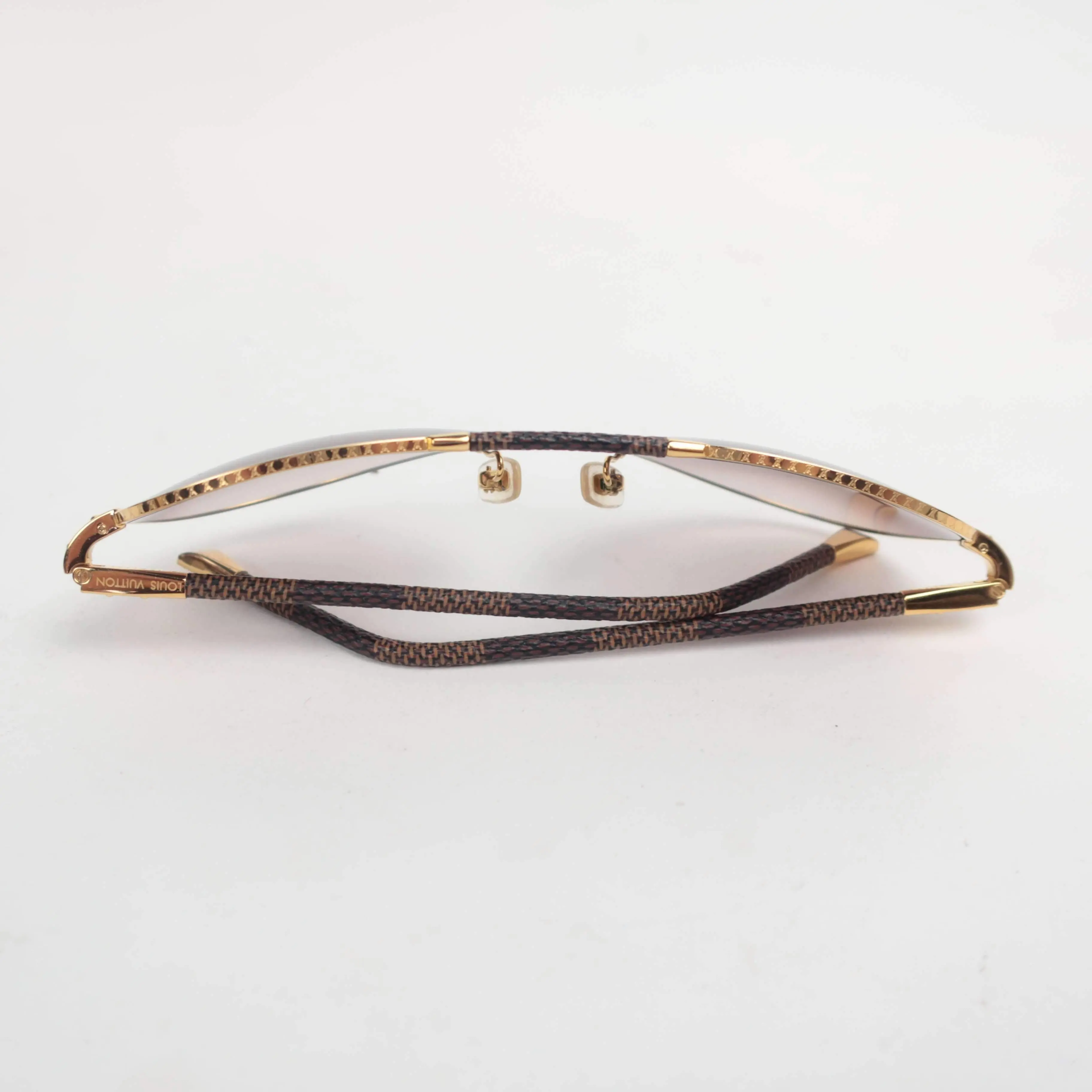 Louis Vuitton Damier Ebene Conspiration Pilote Sunglasses - Image 5
