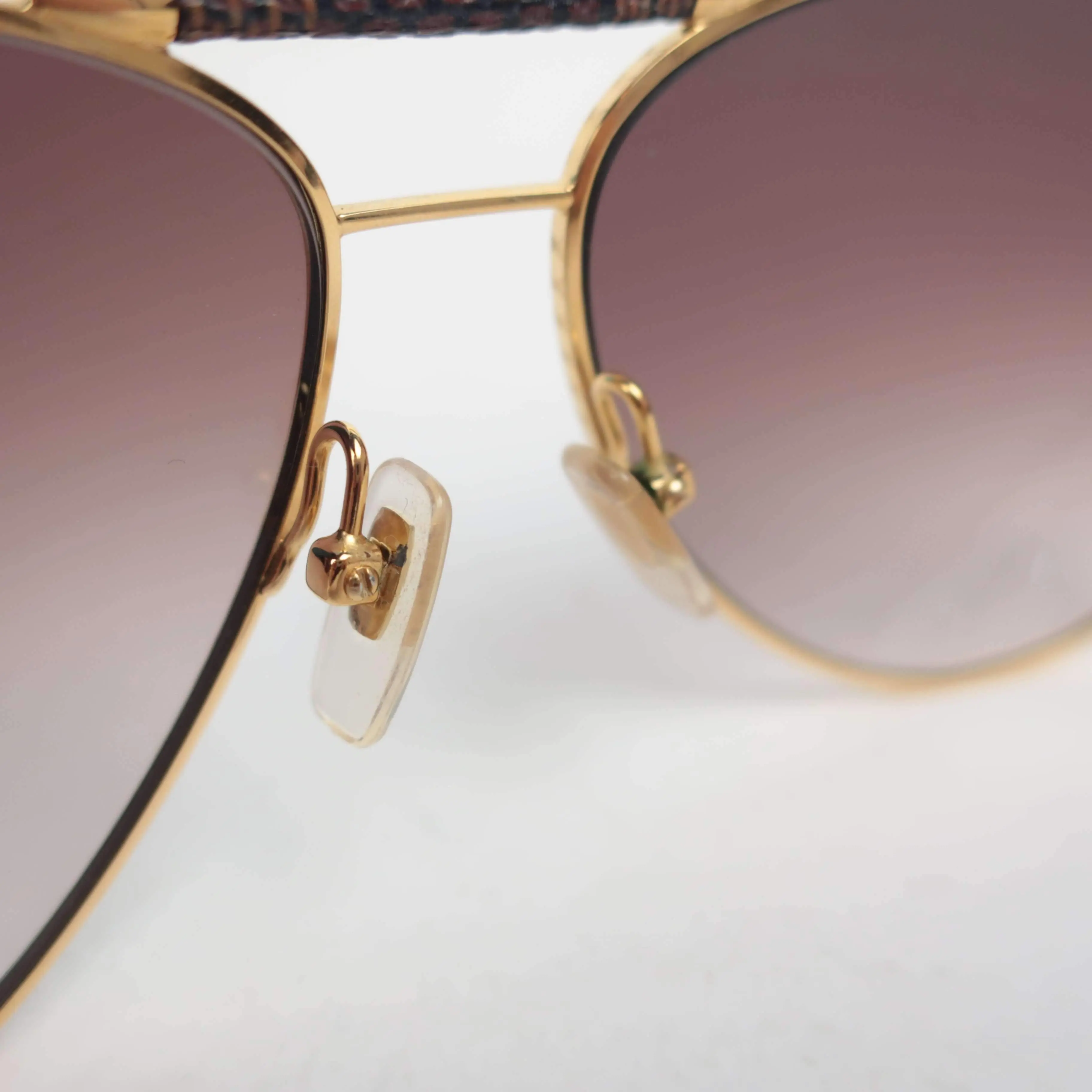 Louis Vuitton Damier Ebene Conspiration Pilote Sunglasses - Image 9
