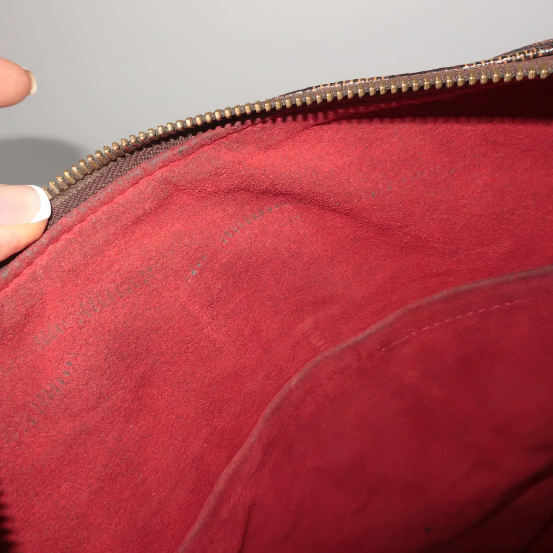 Louis Vuitton Damier Ebene Evora GM Shoulder Bag - Image 7