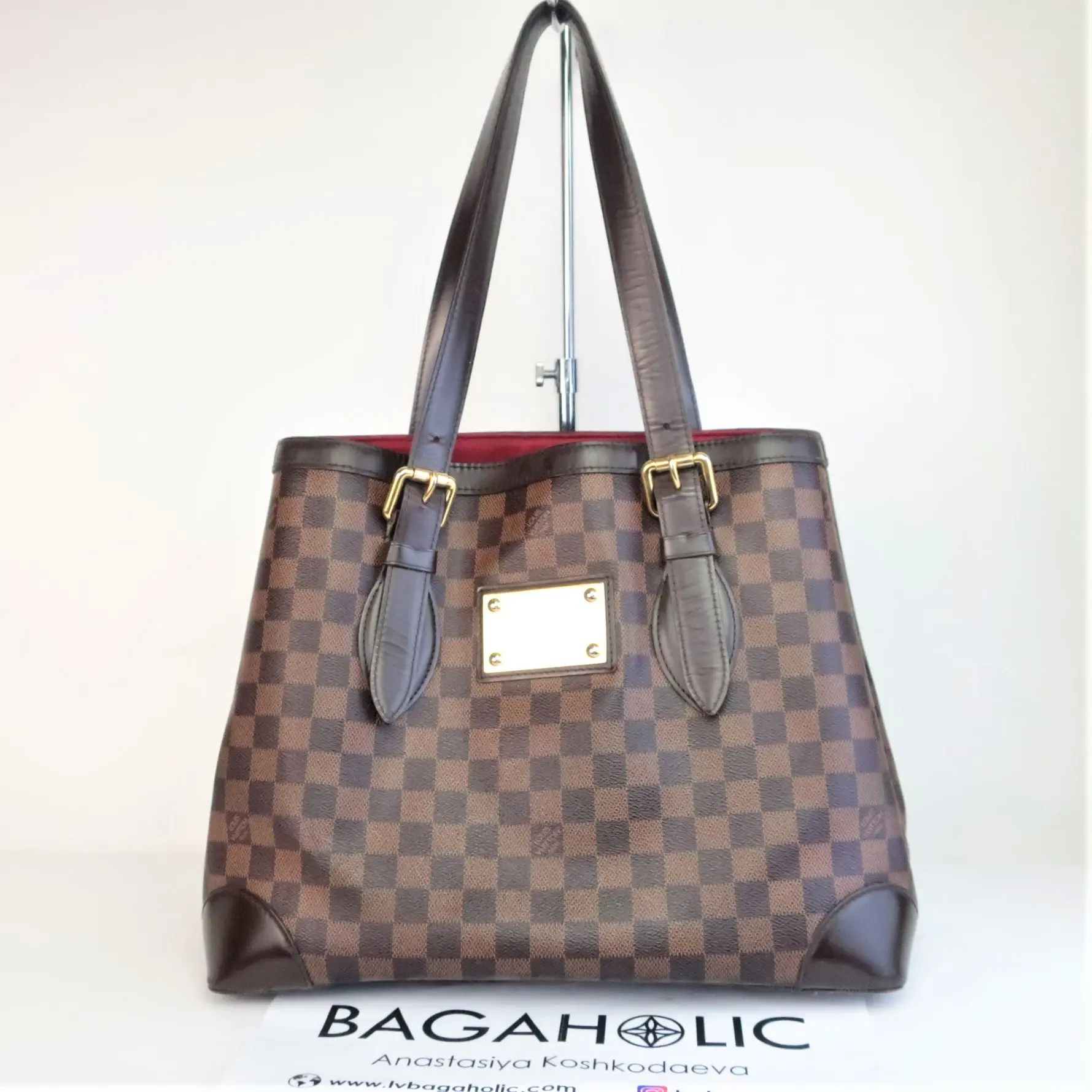 Louis Vuitton Damier Ebene Hampstead MM Shoulder bag - Image 3