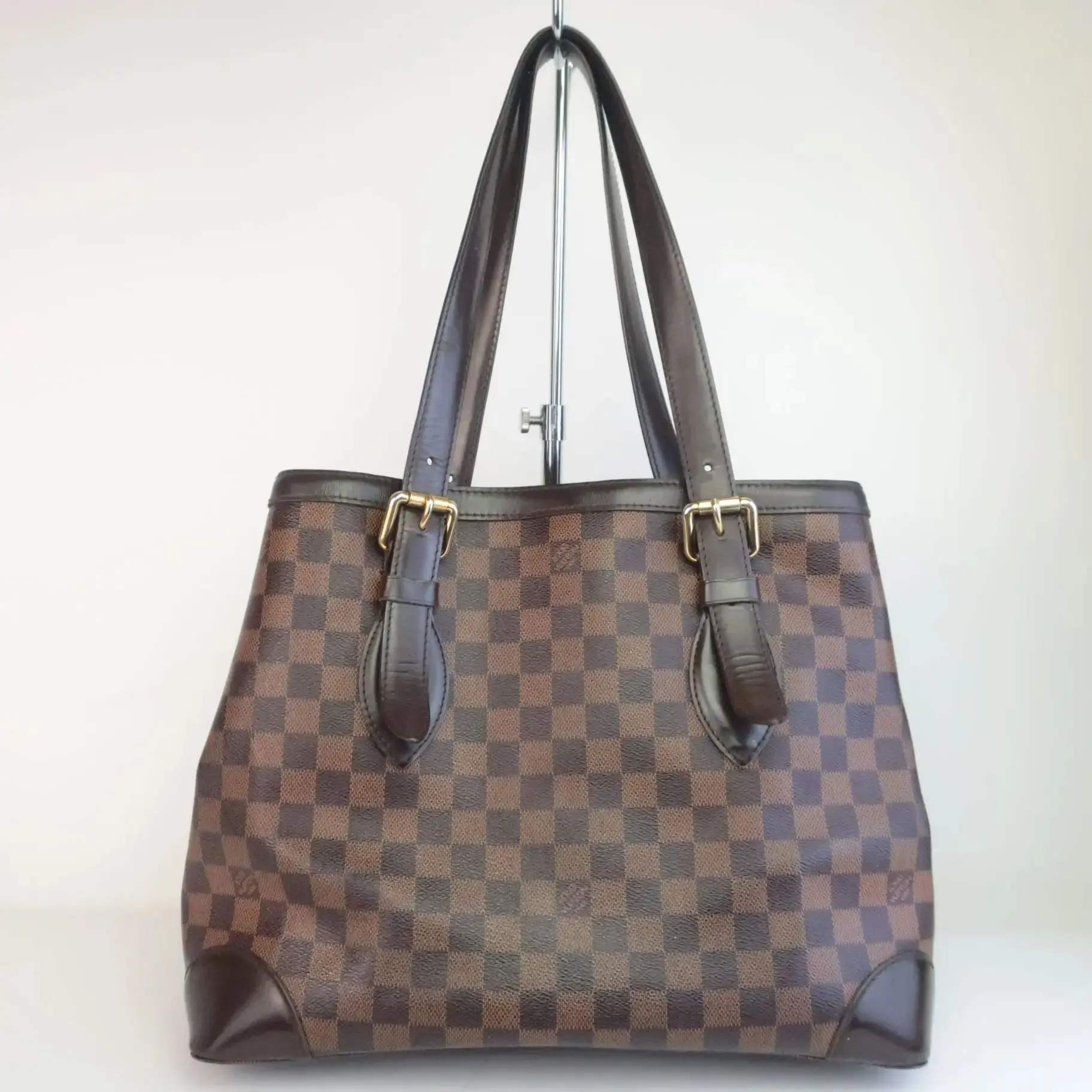 Louis Vuitton Damier Ebene Hampstead MM Shoulder bag - Image 5