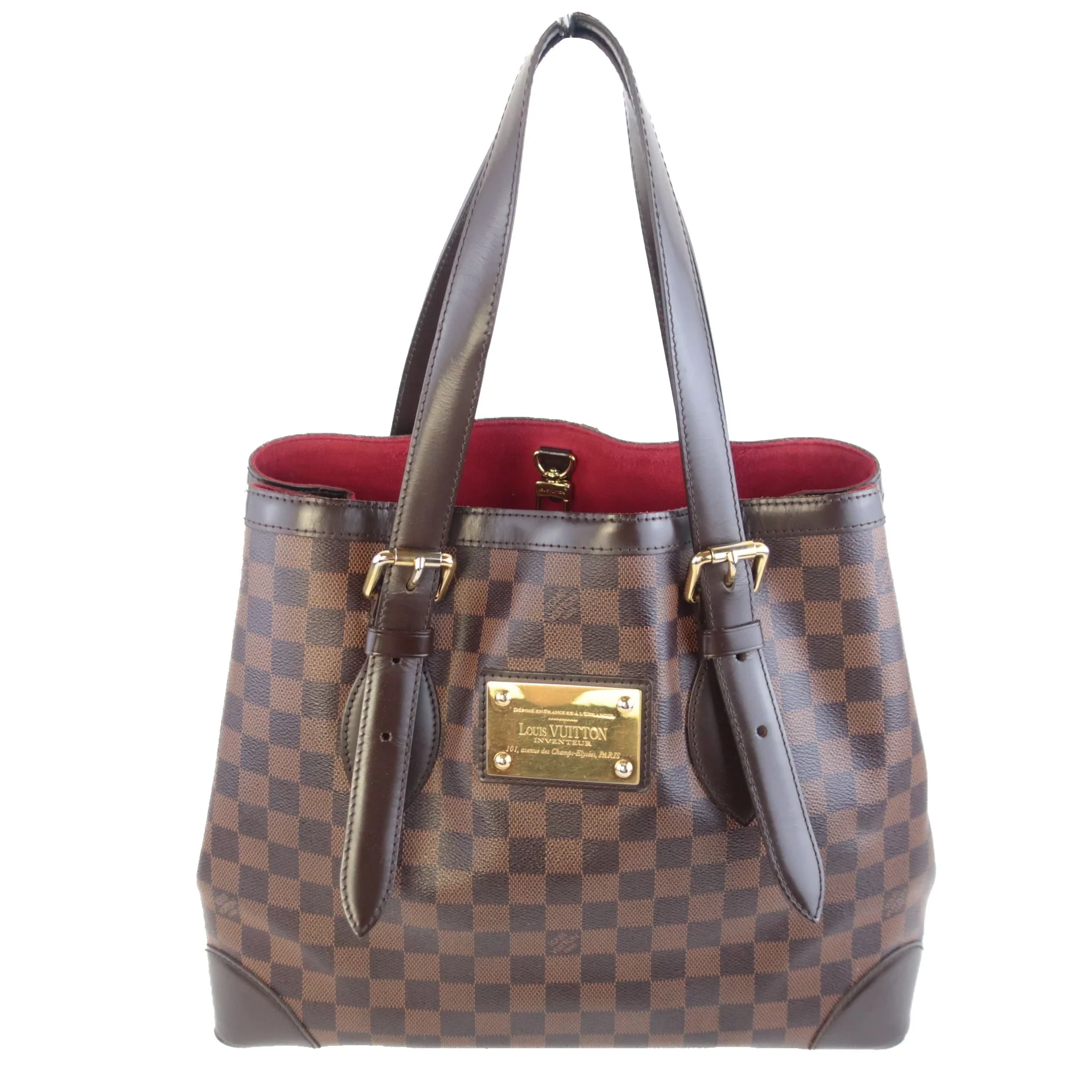 Louis Vuitton Damier Ebene Hampstead MM Shoulder bag (617) - Image 2