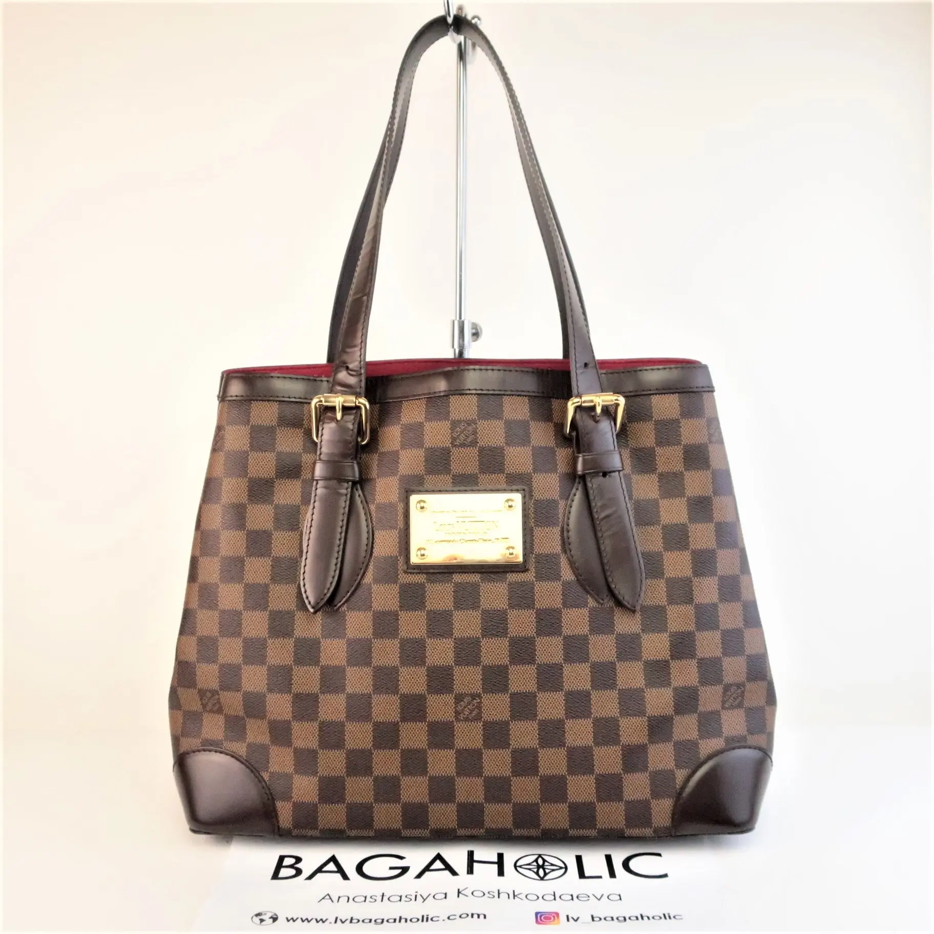 Louis Vuitton Damier Ebene Hampstead MM Shoulder bag - Image 3