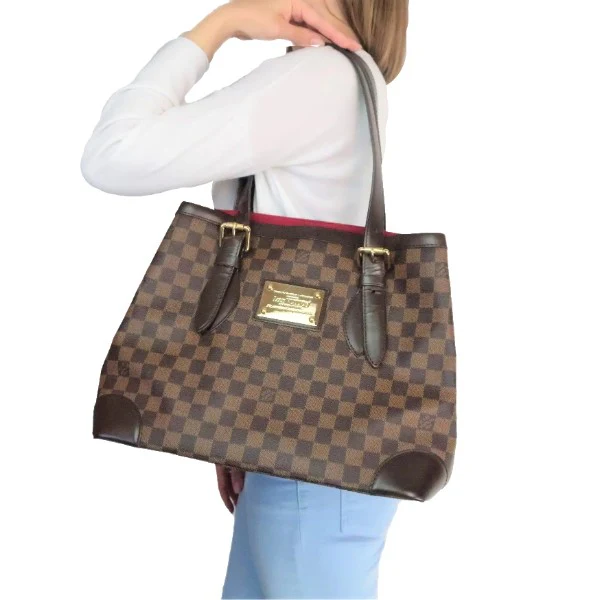 Louis Vuitton Damier Ebene Hampstead MM Shoulder bag (757)