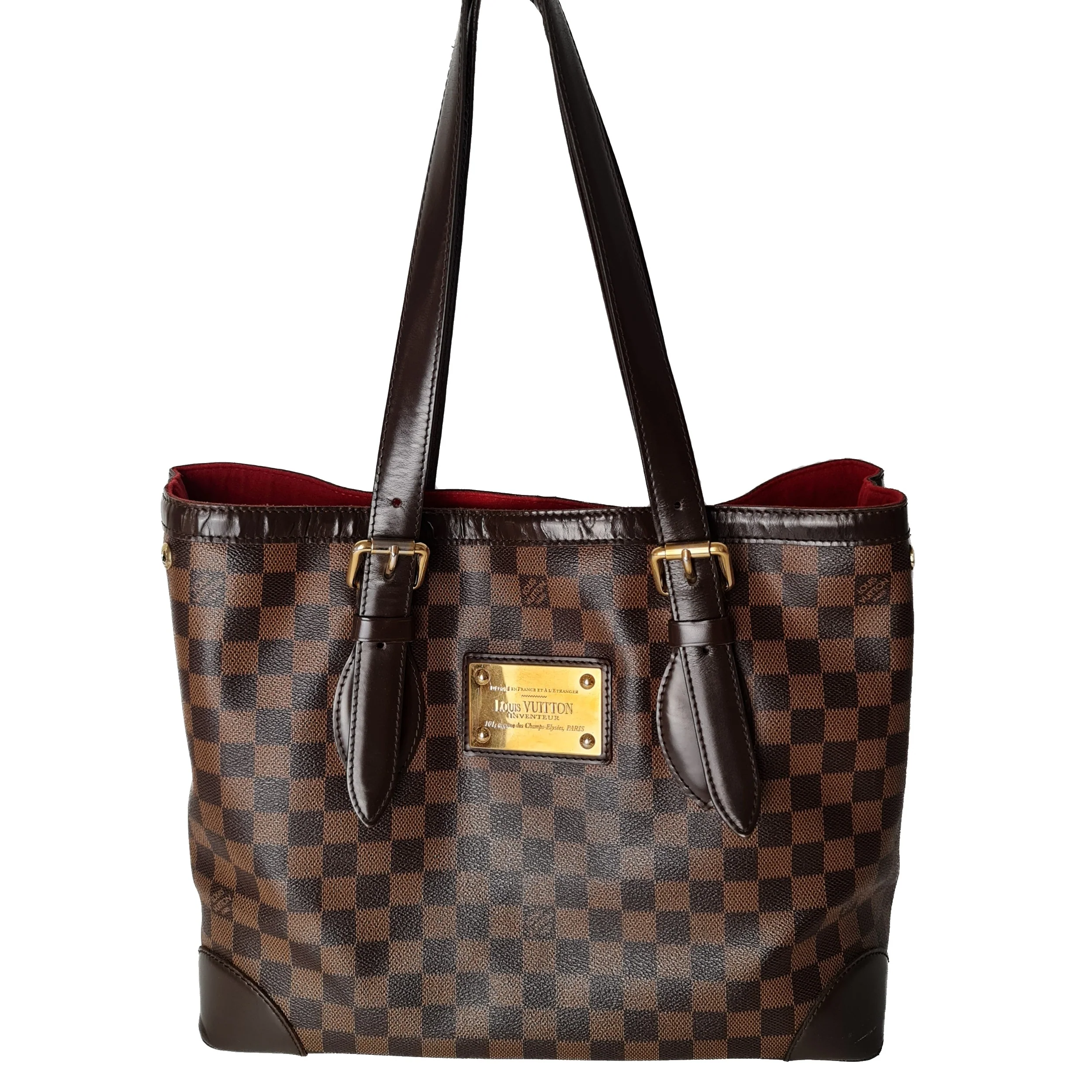 Louis Vuitton Damier Ebene Hampstead MM Shoulder bag (757) - Image 2