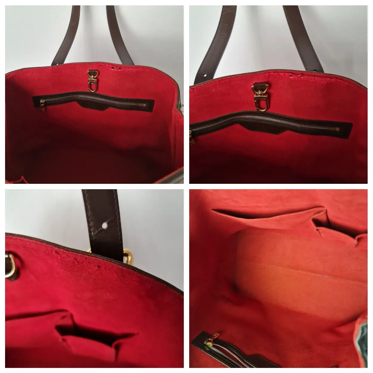 Louis Vuitton Damier Ebene Hampstead MM Shoulder bag (758) - Image 10