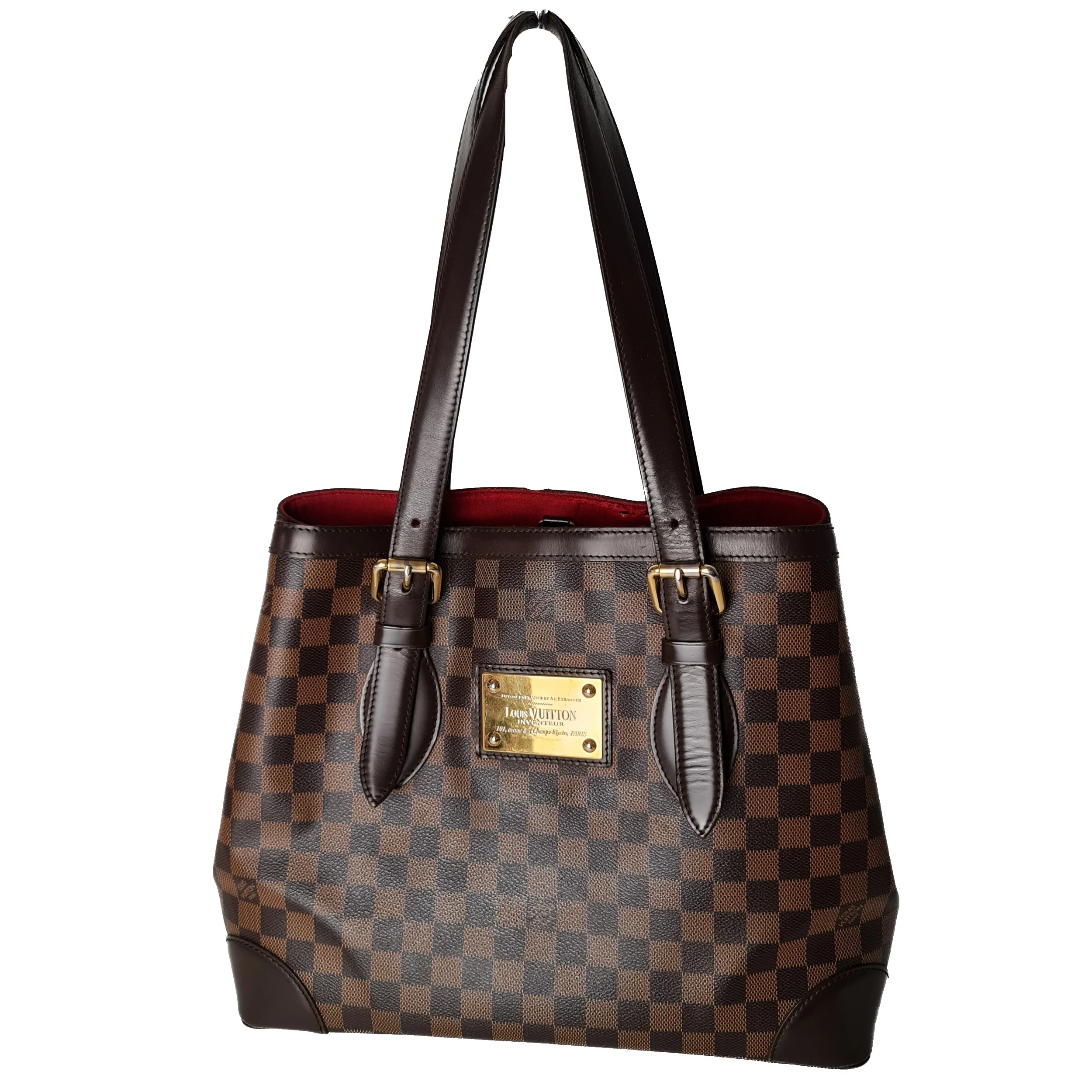 Louis Vuitton Damier Ebene Hampstead MM Shoulder bag (758) - Image 2