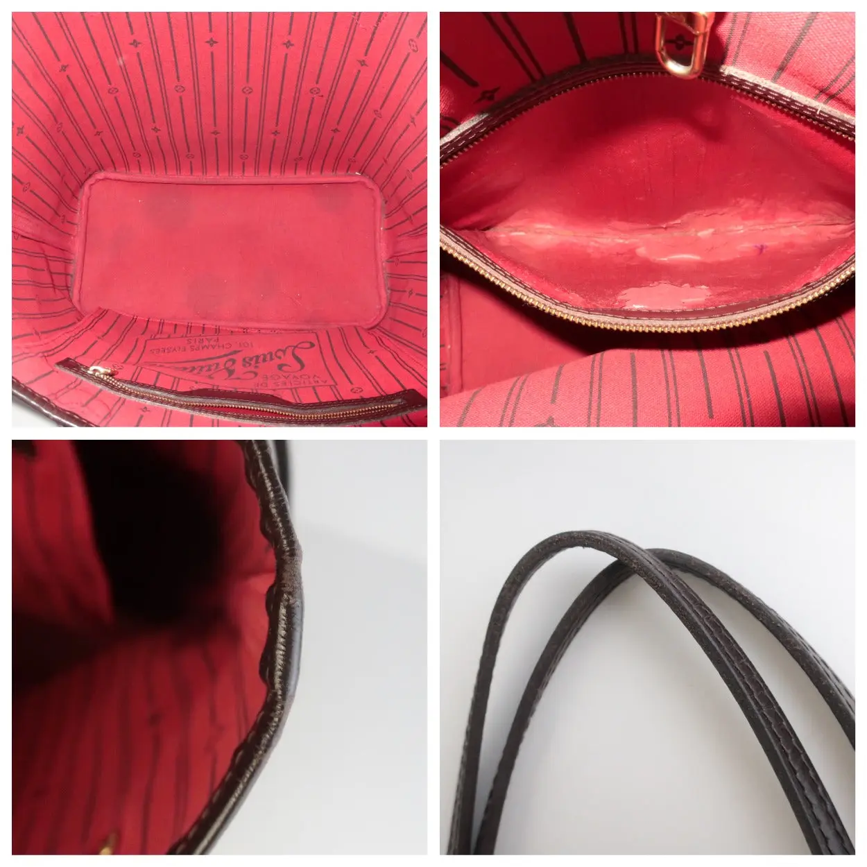 Louis Vuitton Damier Ebene Neverfull MM Shoulder bag - Image 7