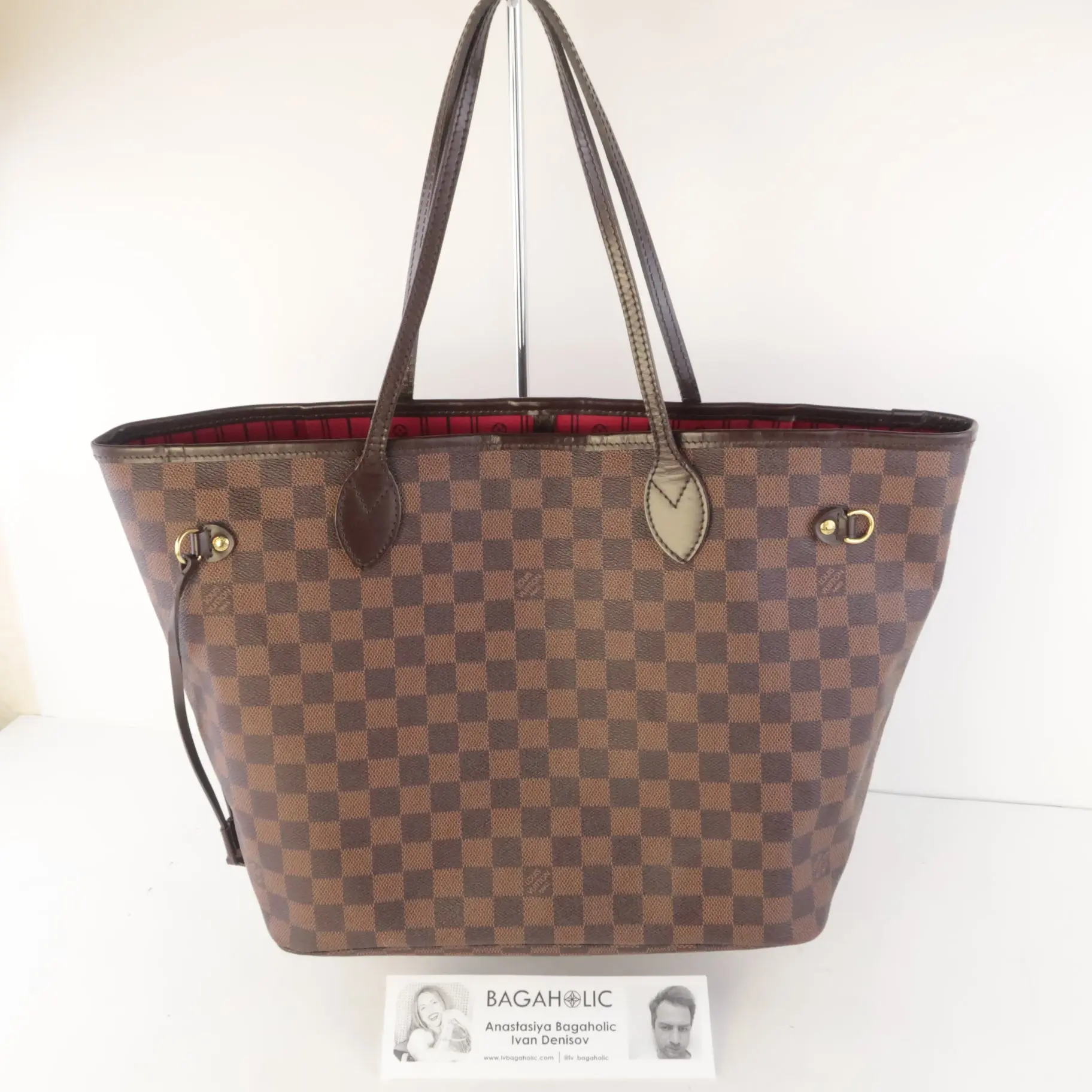 Louis Vuitton Neverfull MM Damier Ebene Shoulder bag - Image 2