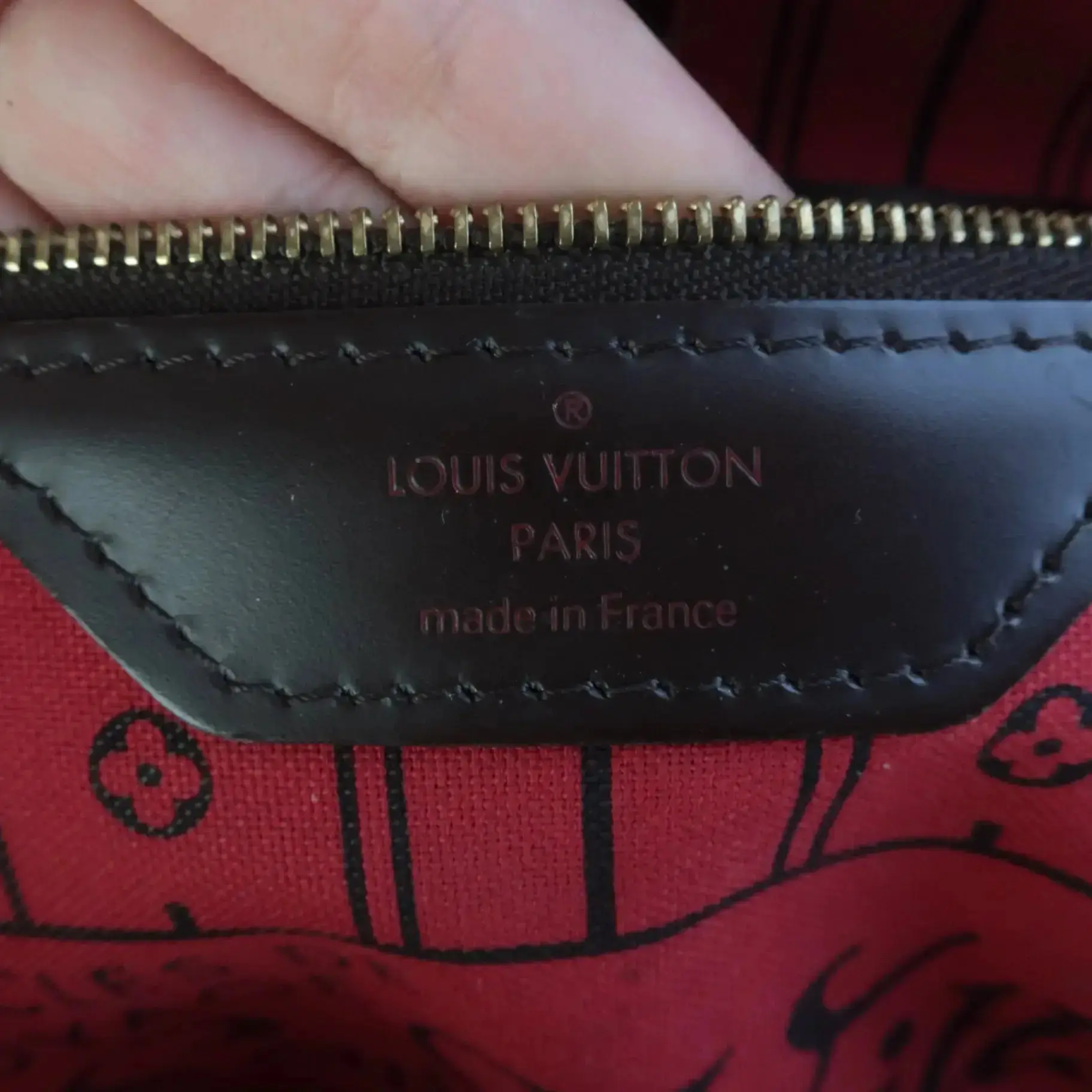 Louis Vuitton Neverfull MM Damier Ebene Shoulder bag - Image 7