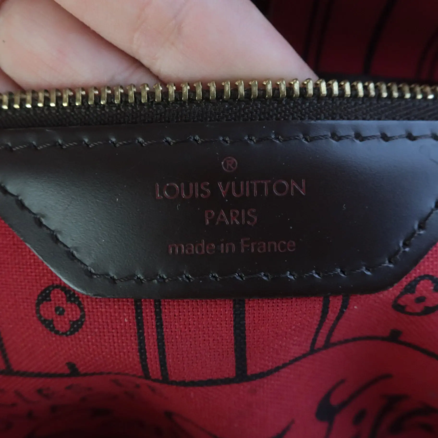 Louis Vuitton Neverfull MM Damier Ebene Shoulder bag - Image 8
