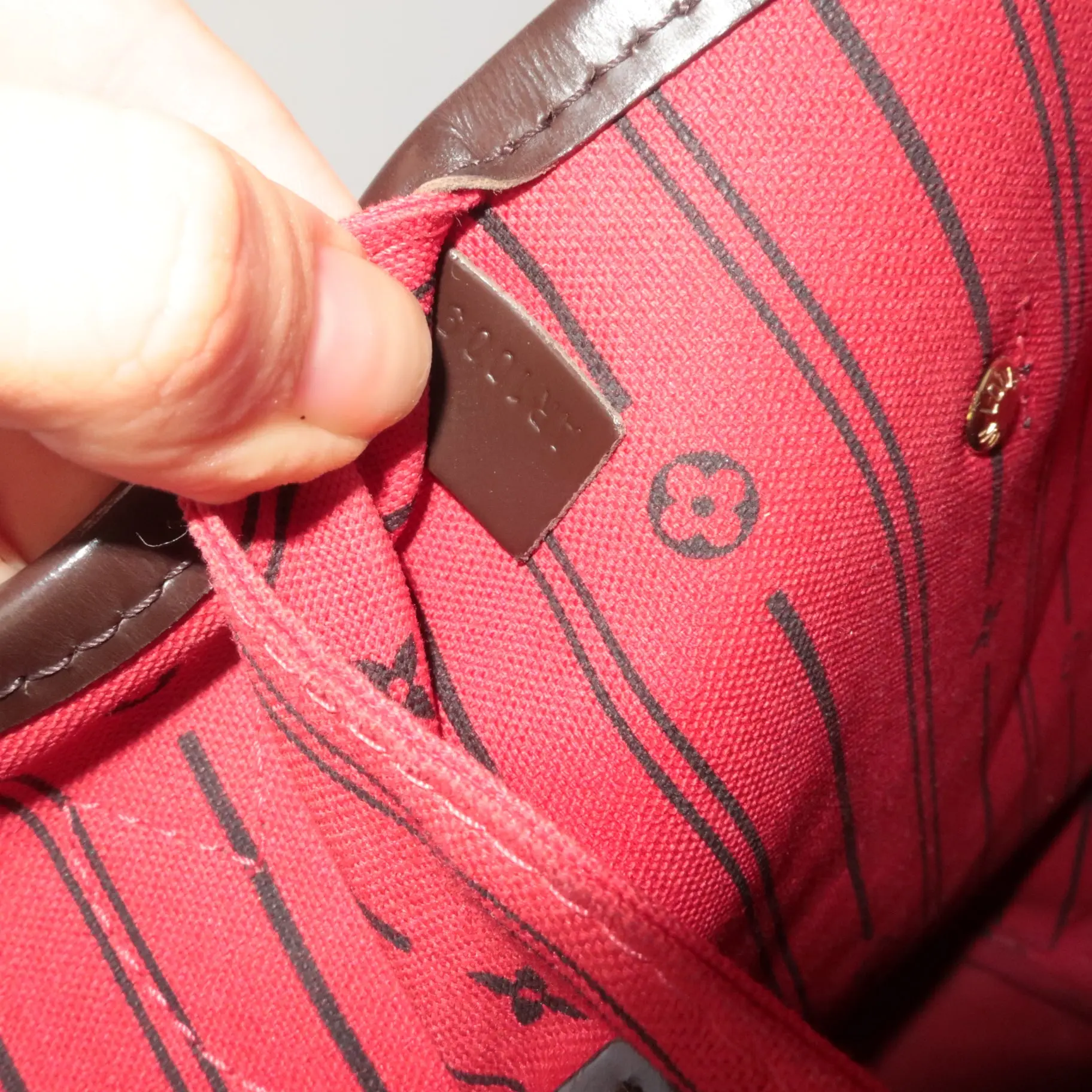 Louis Vuitton Neverfull MM Damier Ebene Shoulder bag - Image 9
