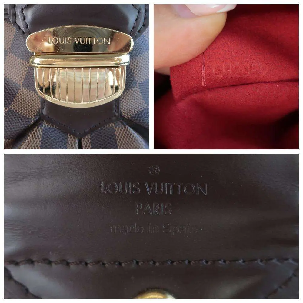 Louis Vuitton Damier Ebene Sistina GM Bag - Image 12